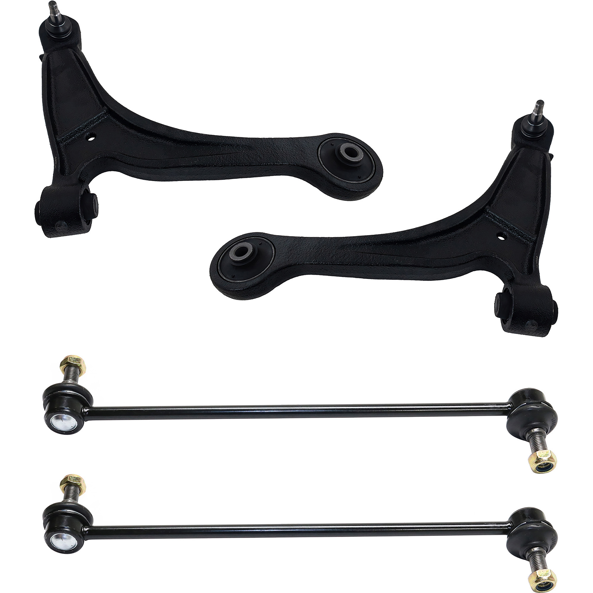 AM RIDGELINE 06-14 FRONT SUSPENSION KIT 4 pc kit with Control Arms and Sway Bar Links SKU KIT 111122-01 OEM 101-638-926-530-575-000-000-000-000