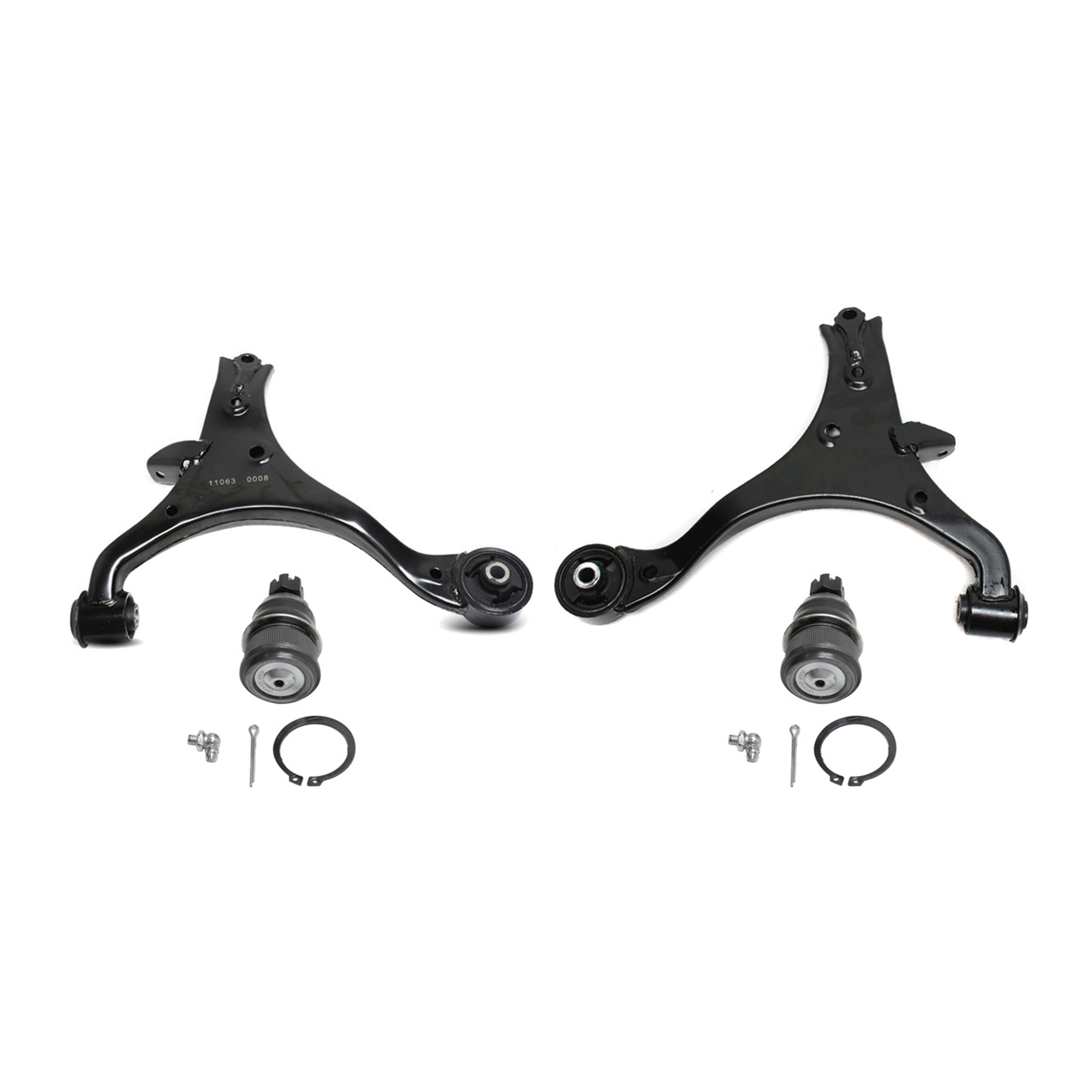 AM CIVIC 01-05 FRONT CONTROL ARM KIT RH AND LH Lower w ball joint s 4 pc Kit with Ball Joint SKU KIT 111214-01 OEM 104294-1015477-1016825-2601578
