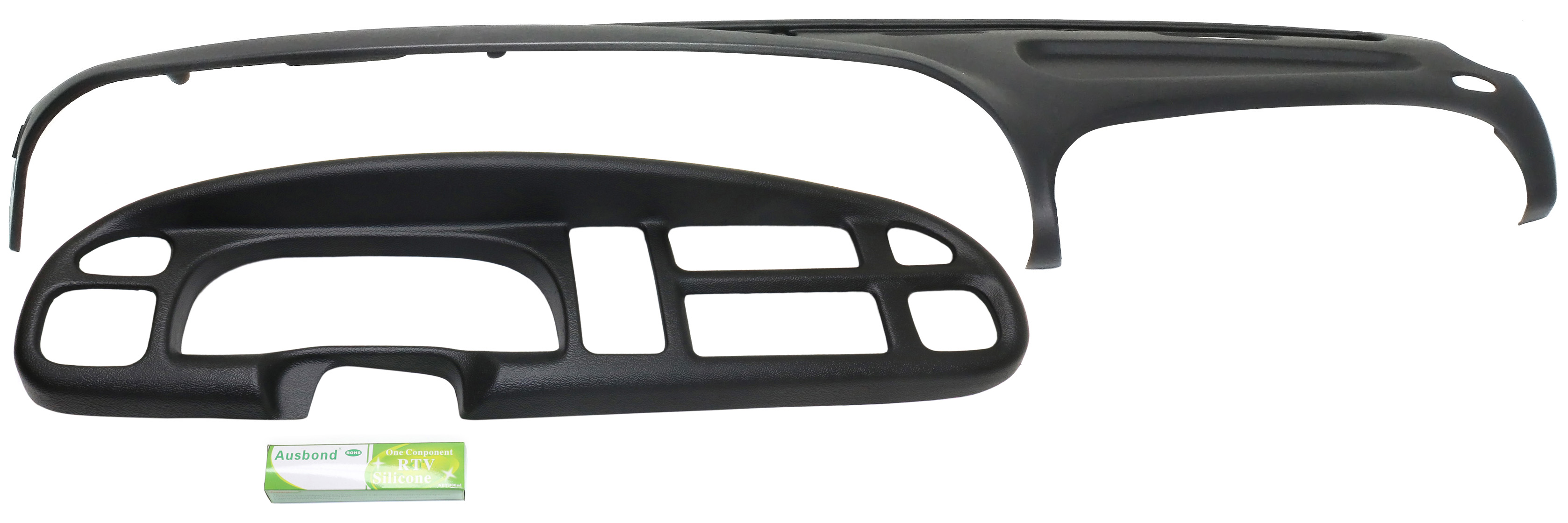 AM DODGE FULL SIZE P U 98-02 DASH COVER 2 pc Kit Black with Instrument Panel Cover with Cap SKU KIT 111218-06