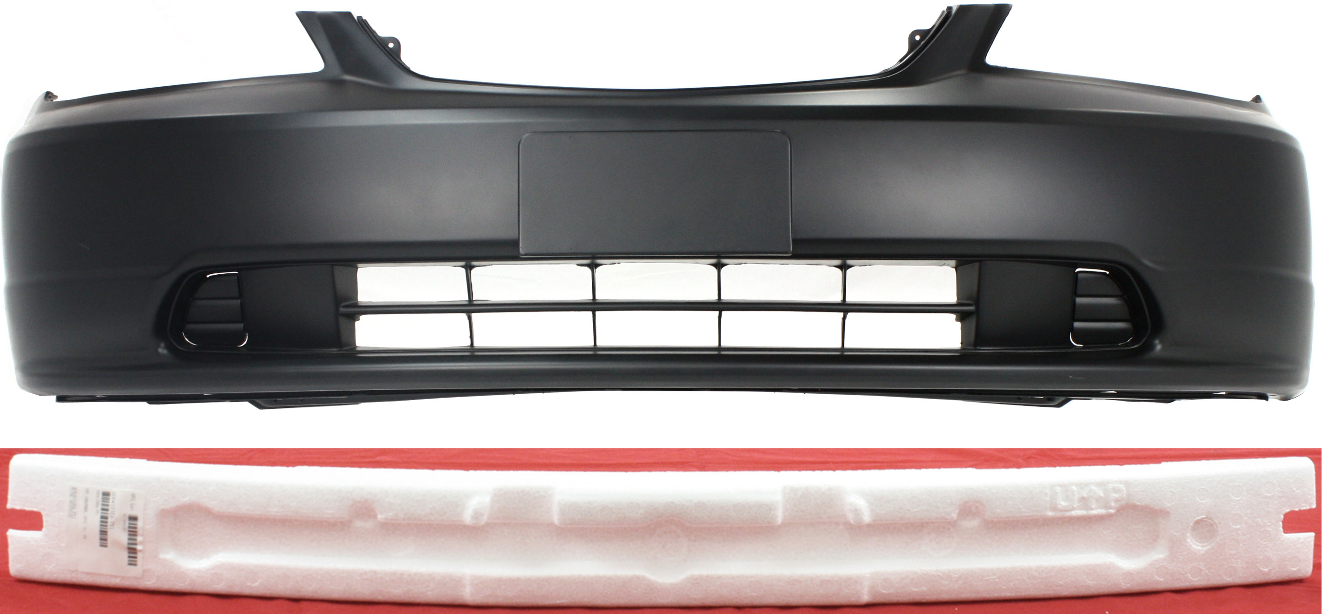 AM CIVIC 01-03 FRONT BUMPER COVER Primed 2 pc Kit with Bumper Absorber SKU KIT 111316-58 Partslink HO1000197 HO1070130 HO1070136 OEM 04711S5PA90ZZ 71170S5DA01-7117