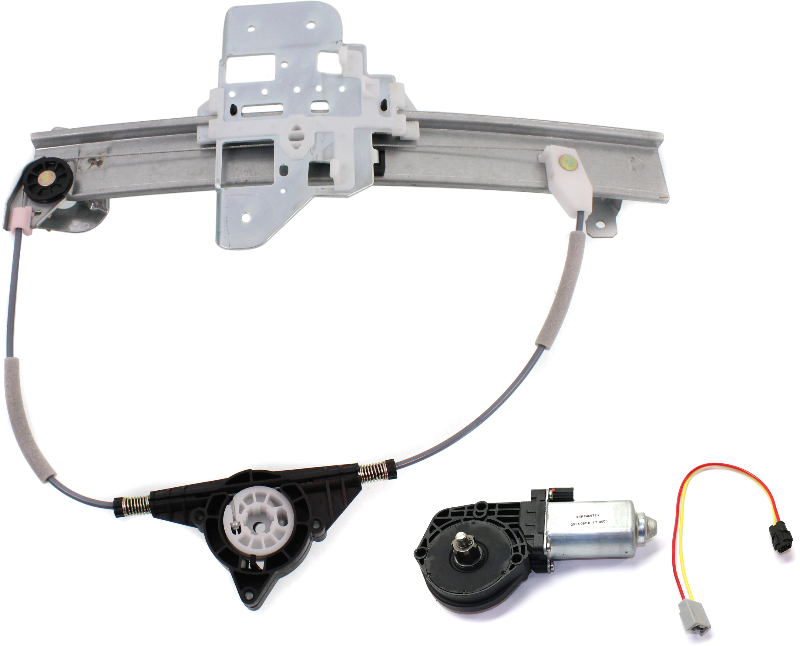 AM TOWN CAR 95-97 WINDOW REGULATOR 2 pc kit Rear LH with Window Motor SKU KIT 111418-06 OEM F5VY5427009A F2VZ54233V95ARM 1