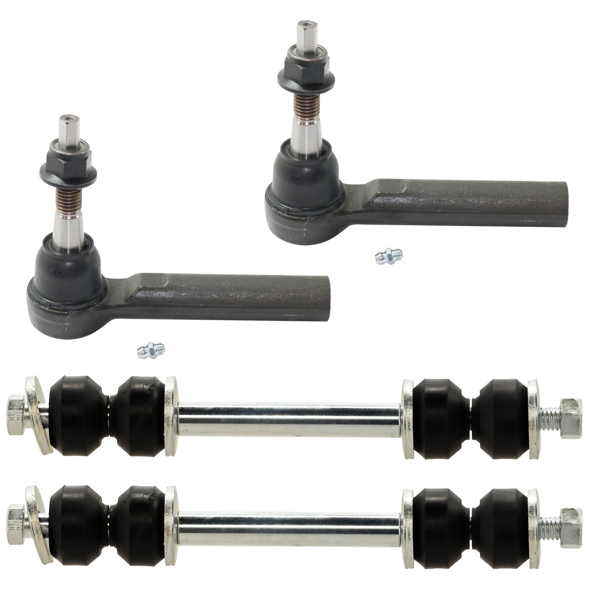 AM ESCALADE 15-19 ESCALADE ESV 15-19 FRONT SUSPENSION KIT RH AND LH 4 pc Kit with Sway Bar Links and Tie Rod Ends SKU KIT 111517-10 OEM 10393679-10395094-18805243-259