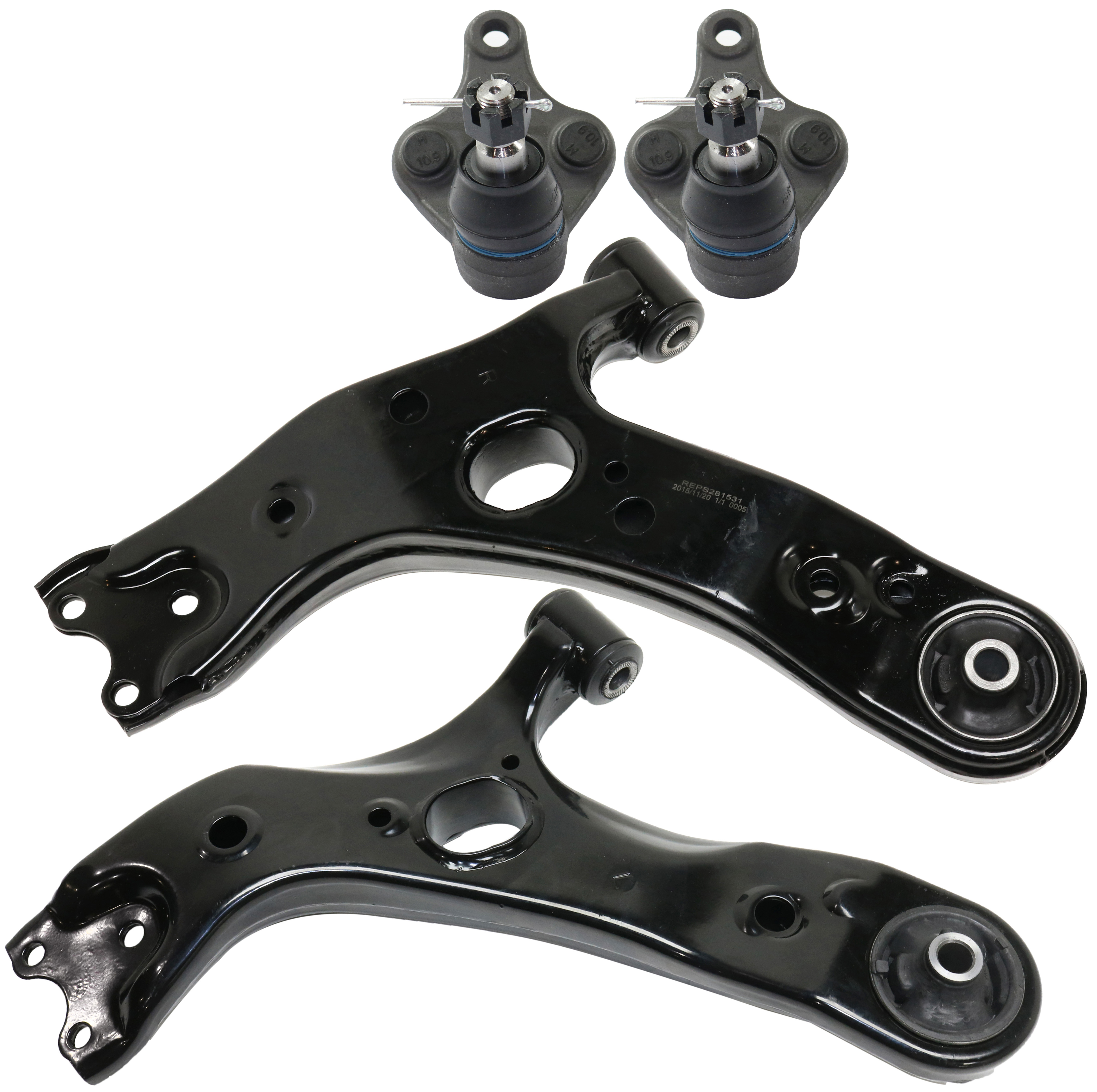 AM XB 08-15 PRIUS V 12-17 COROLLA IM 17-17 FRONT CONTROL ARM KIT RH AND LH Lower w ball joint s 4 pc Kit with Ball Joint SKU KIT 111517-18 OEM 4333019245-4806912300-48068123