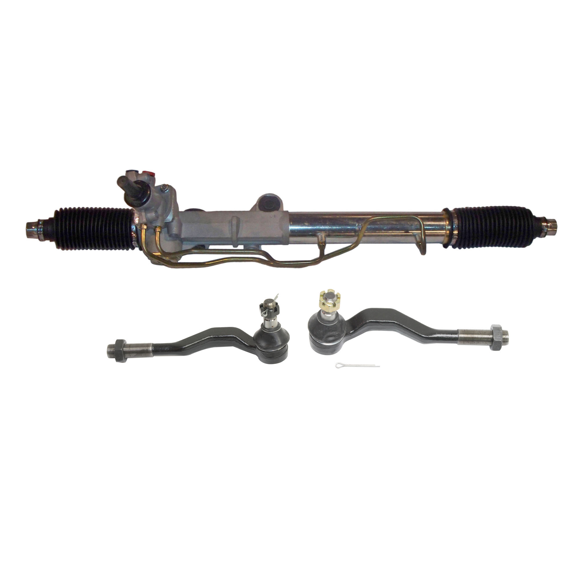AM TACOMA 95-96 FRONT SUSPENSION KIT RH AND LH 3 pc kit with Steering Rack and Tie Rod Ends SKU KIT 112615-02 OEM 4420035013-4425035040-44250350