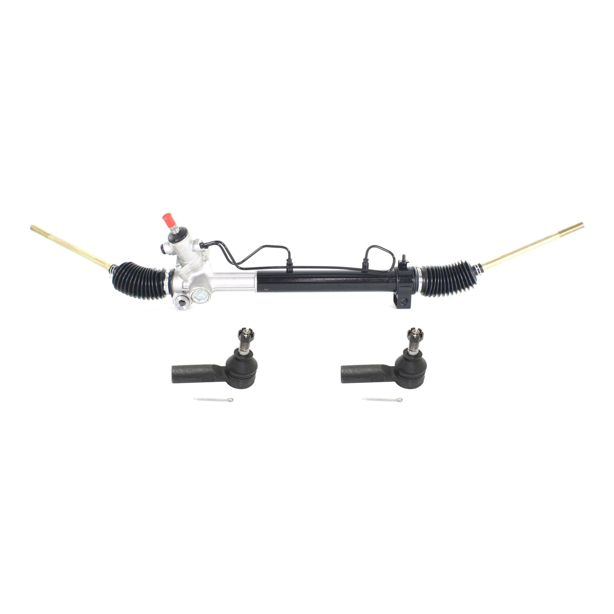 AM CAMRY 92-01 AVALON 95-04 FRONT SUSPENSION KIT RH AND LH 3 pc kit with Steering Rack and Tie Rod Ends SKU KIT 112615-03 OEM 4425006013-4425006021-44250060