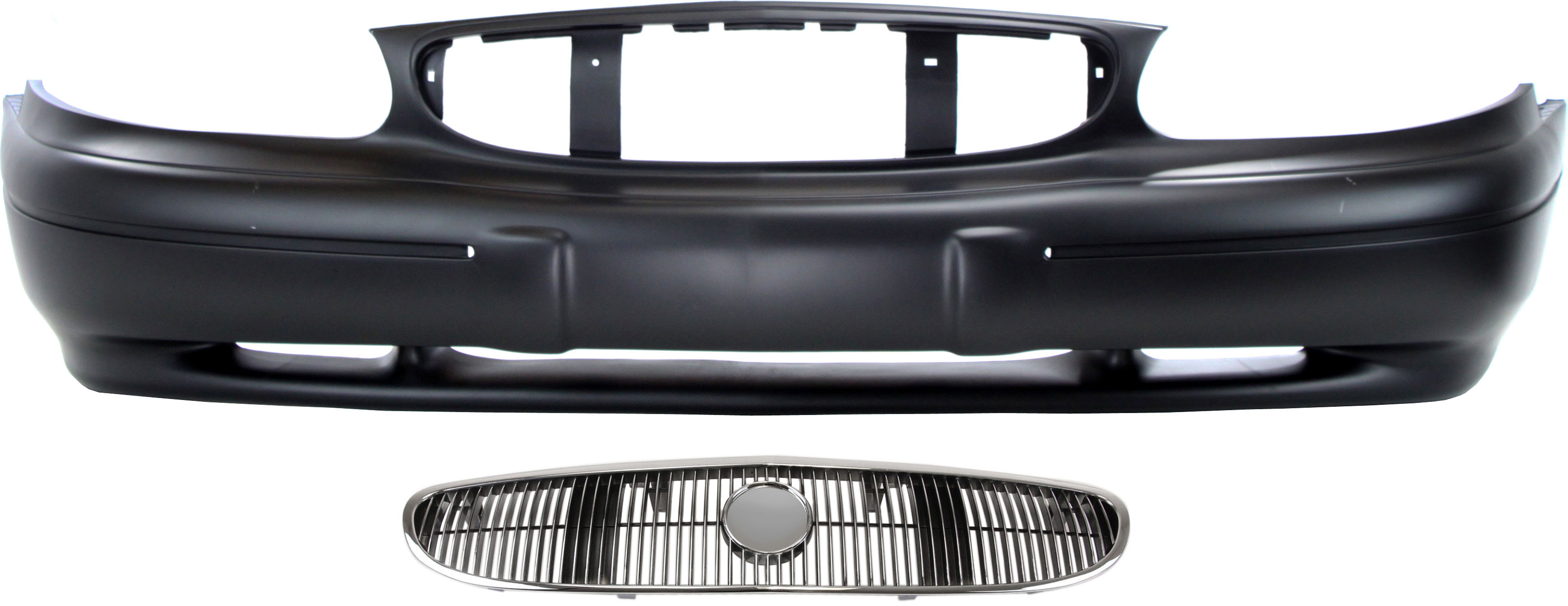 AM CENTURY 97-02 GRILLE 2 pc Kit with Bumper Cover SKU KIT 112617-04 Partslink GM1200405 GM1000543 OEM 10424876-12369156