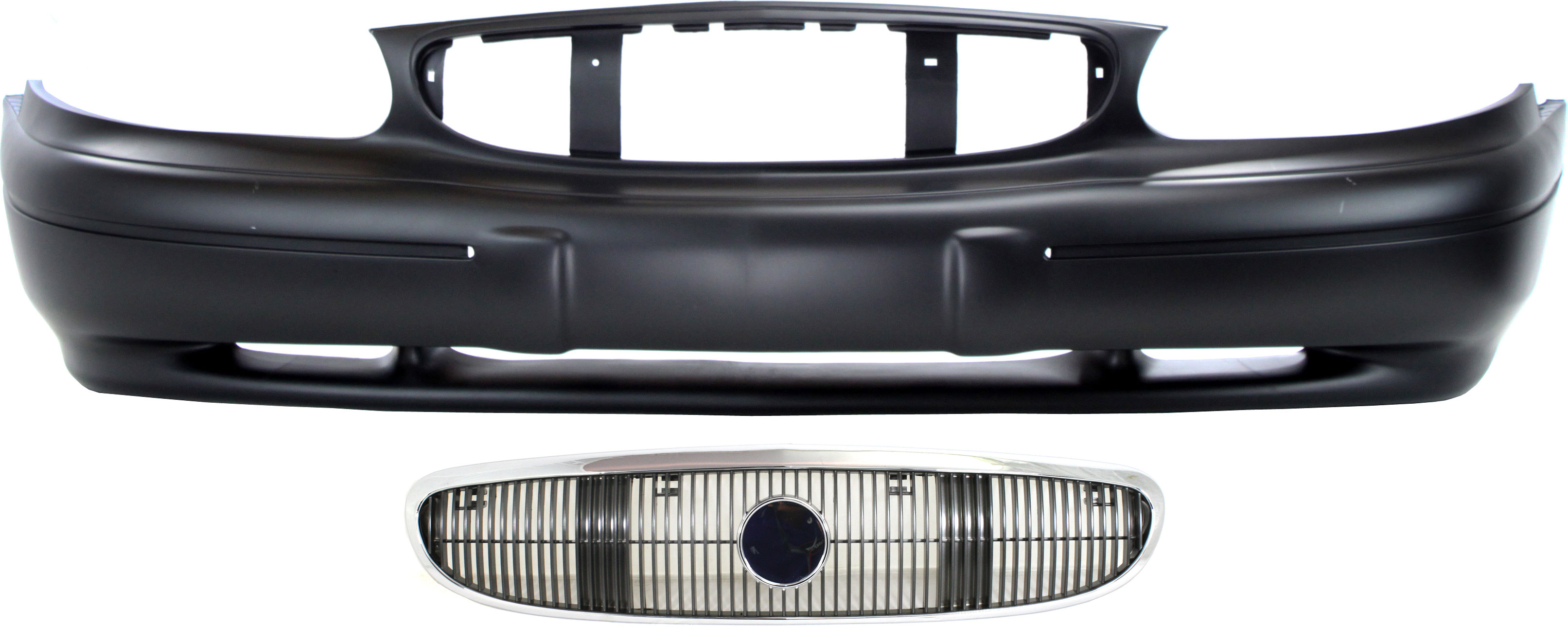 AM CENTURY 03-03 GRILLE 2 pc kit with Bumper Cover SKU KIT 112617-05 Partslink GM1200496 GM1000543 OEM 10334271-12369156