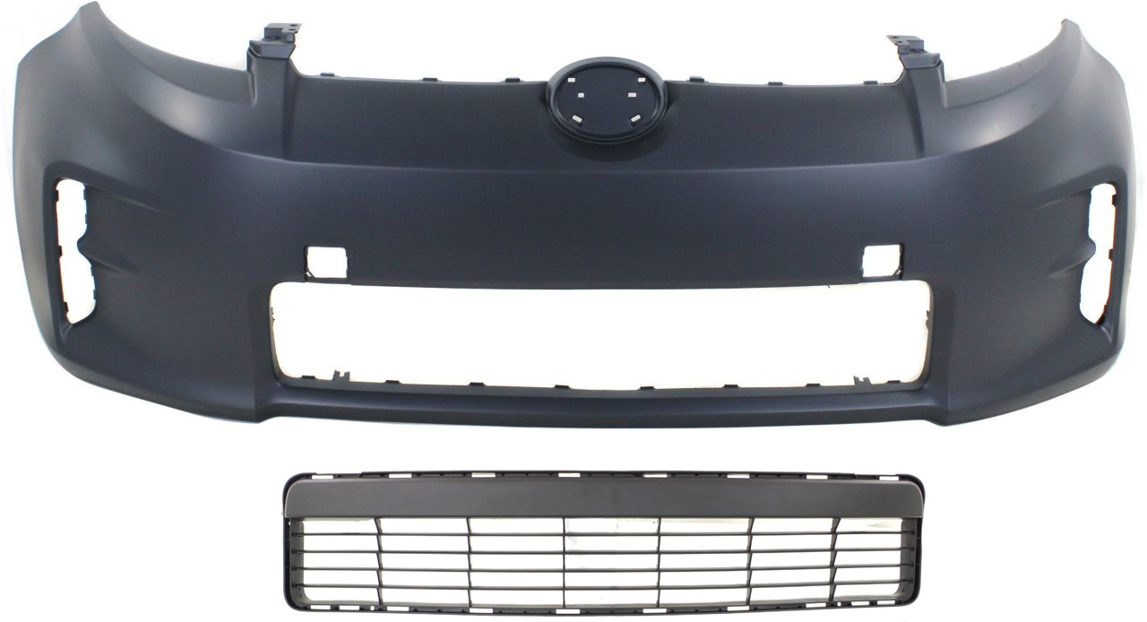 AM XB 11-12 FRONT BUMPER COVER 2 pc Kit with Bumper Grille SKU KIT 12116-16 Partslink SC1000107 SC1036107 OEM 5211912959-5311212260