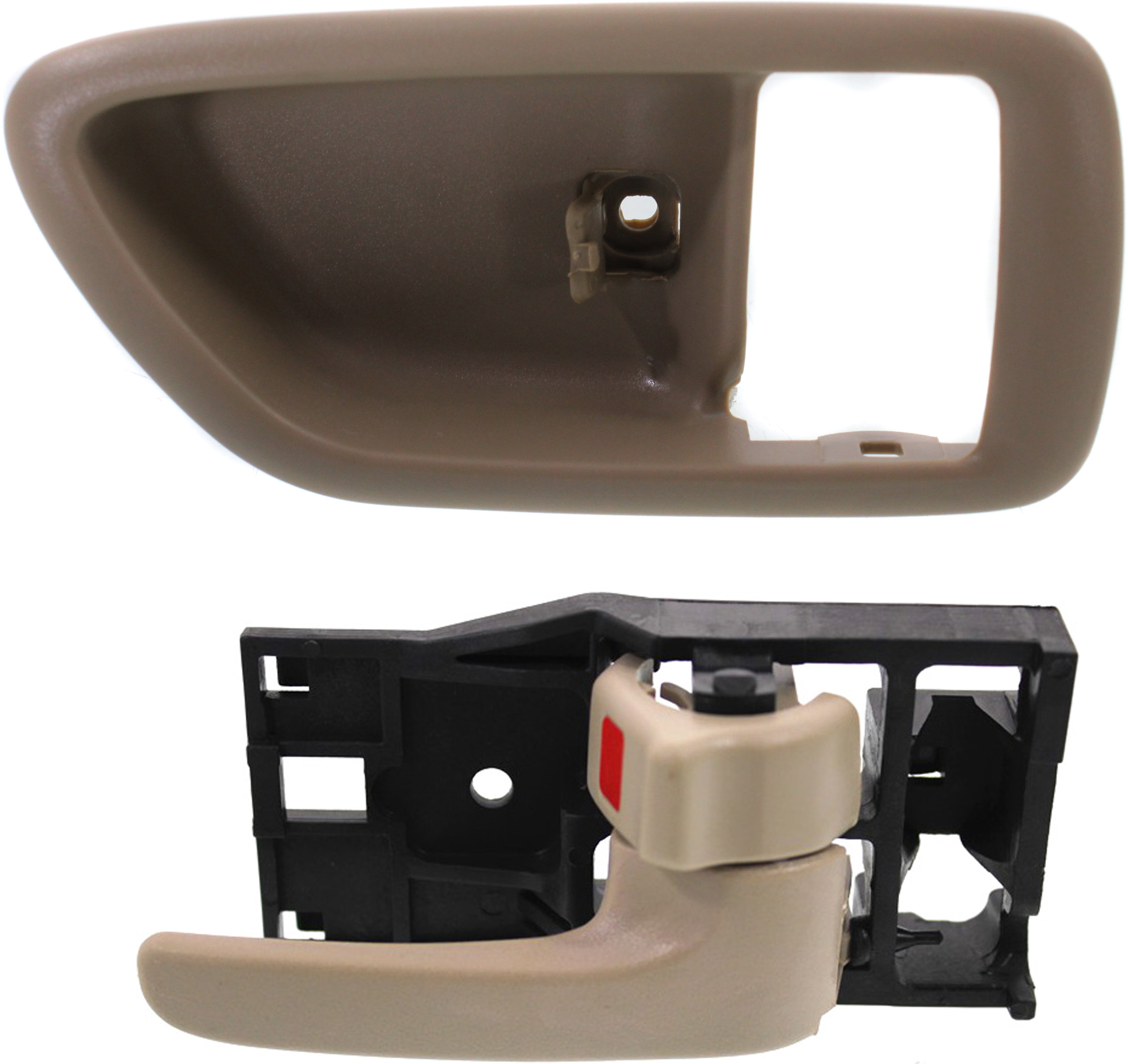 AM AVALON 00-04 SEQUOIA 01-07 FRONT OR REAR INTERIOR DOOR HANDLE RH 2 pc Kit with Door Handle Trim SKU KIT 121218-22 Partslink TO1353157 TO1353160 OEM 692050C030E1-69205AC010E1-6927