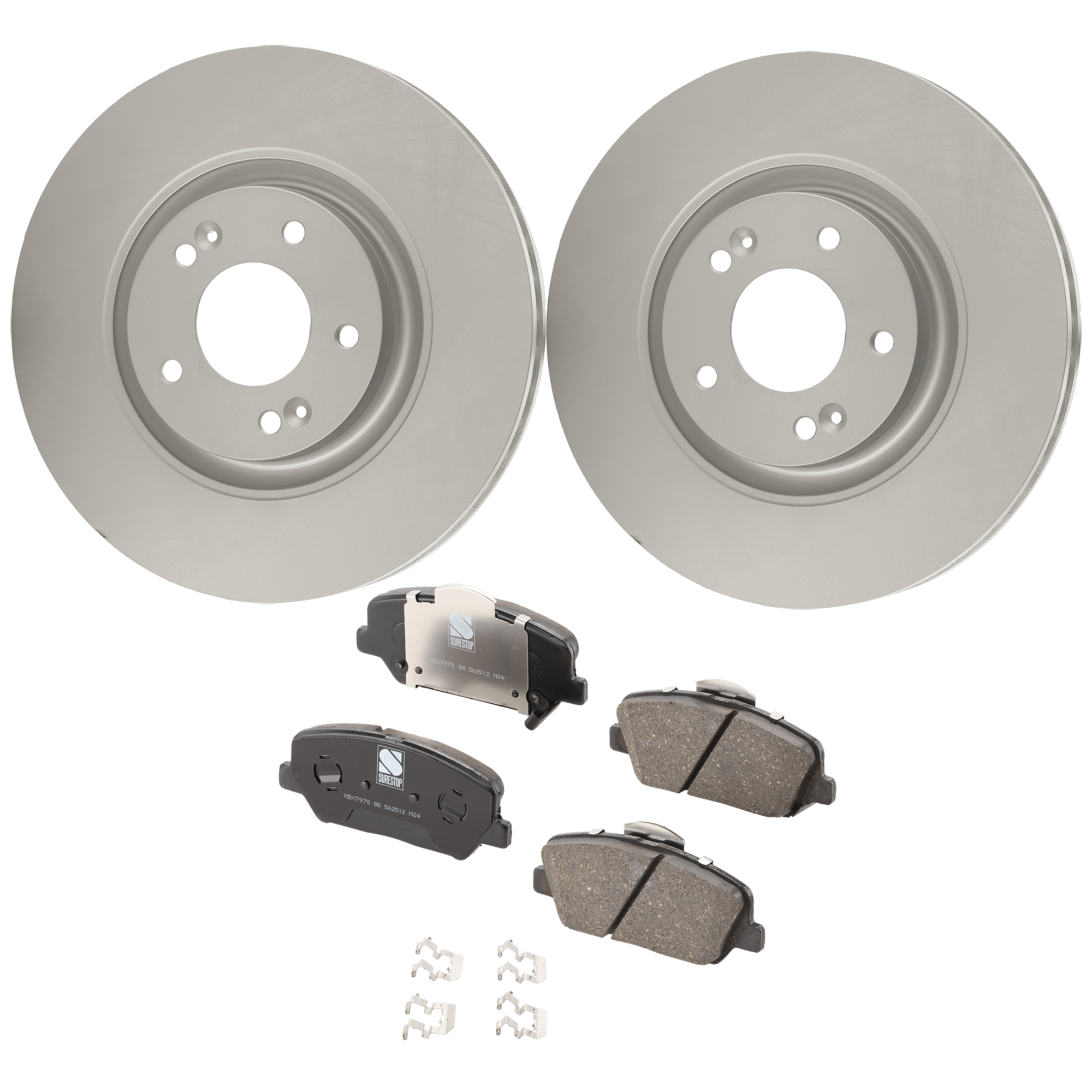 AM OPTIMA 12-15 FRONT BRAKE DISC AND PAD KIT 4 pc kit SKU KIT 121325 AE20 OEM 517122T000 PFM 581012MA00-5810