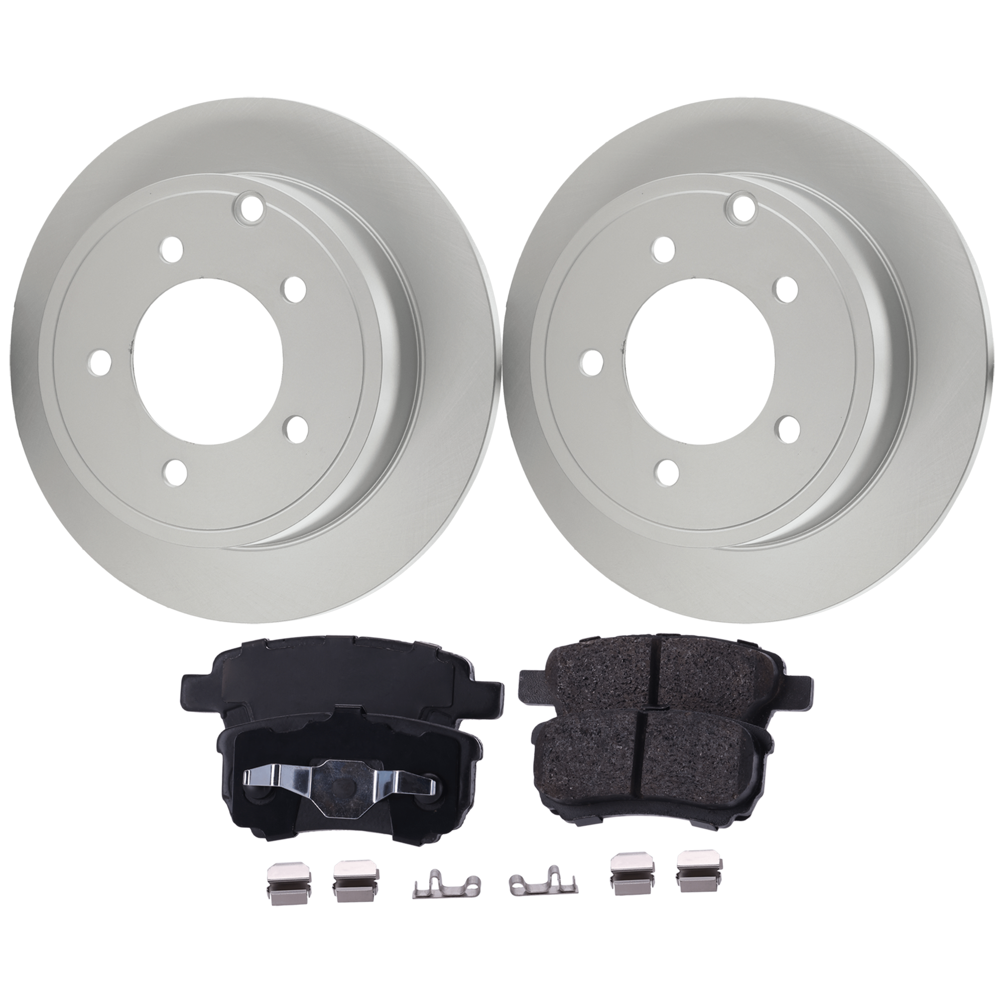 AM COMPASS PATRIOT 07-17 REAR BRAKE DISC AND PAD KIT 4 pc kit SKU KIT 121325 AE95 OEM 5105515AA PFM 5191271AA 519127
