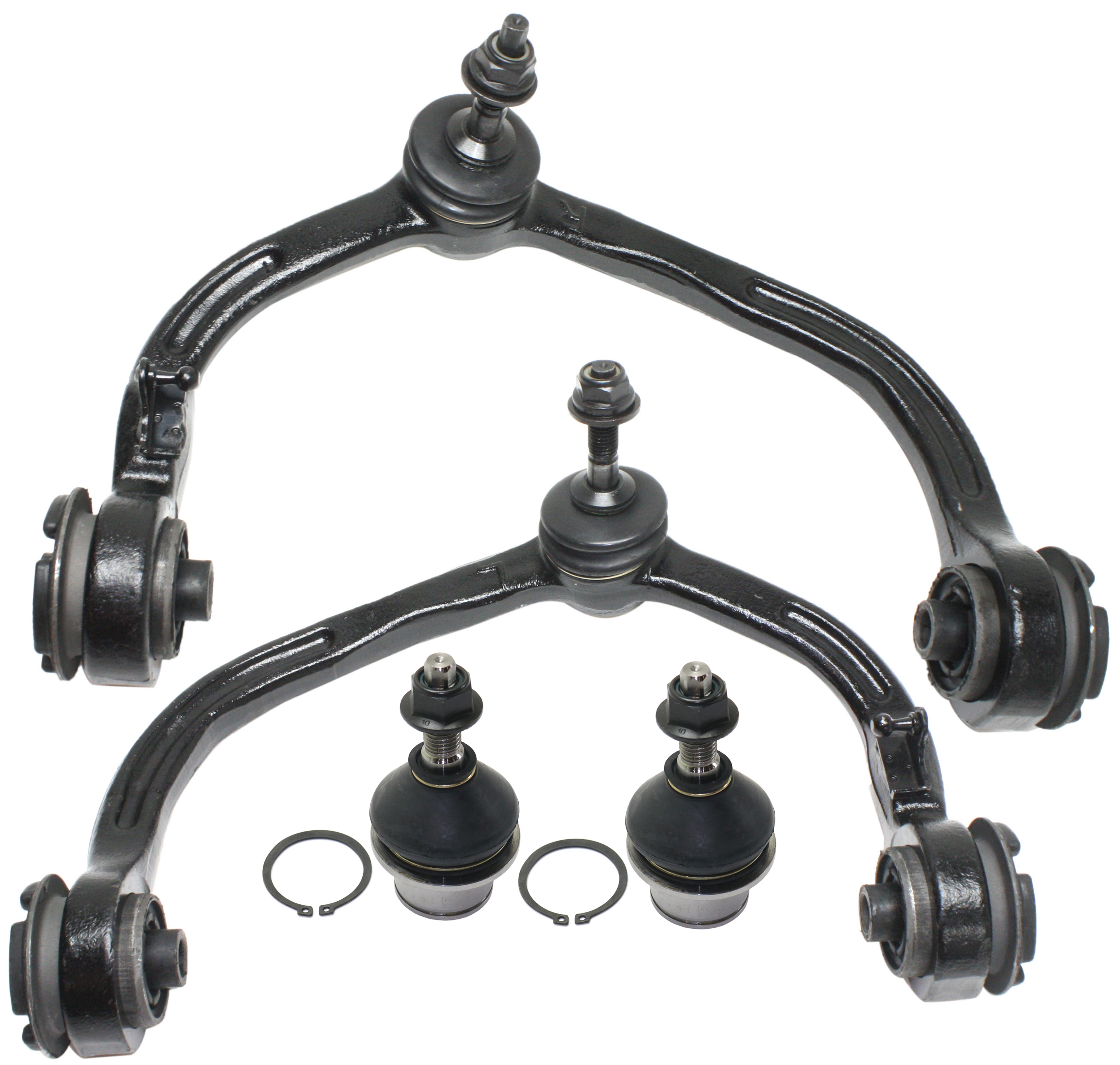 AM EXPEDITION NAVIGATOR 05-06 FRONT CONTROL ARM KIT RH AND LH Upper 4 pc Kit with Ball Joint SKU KIT 121615-01 OEM 104298-2601584-5051314-2L1Z307