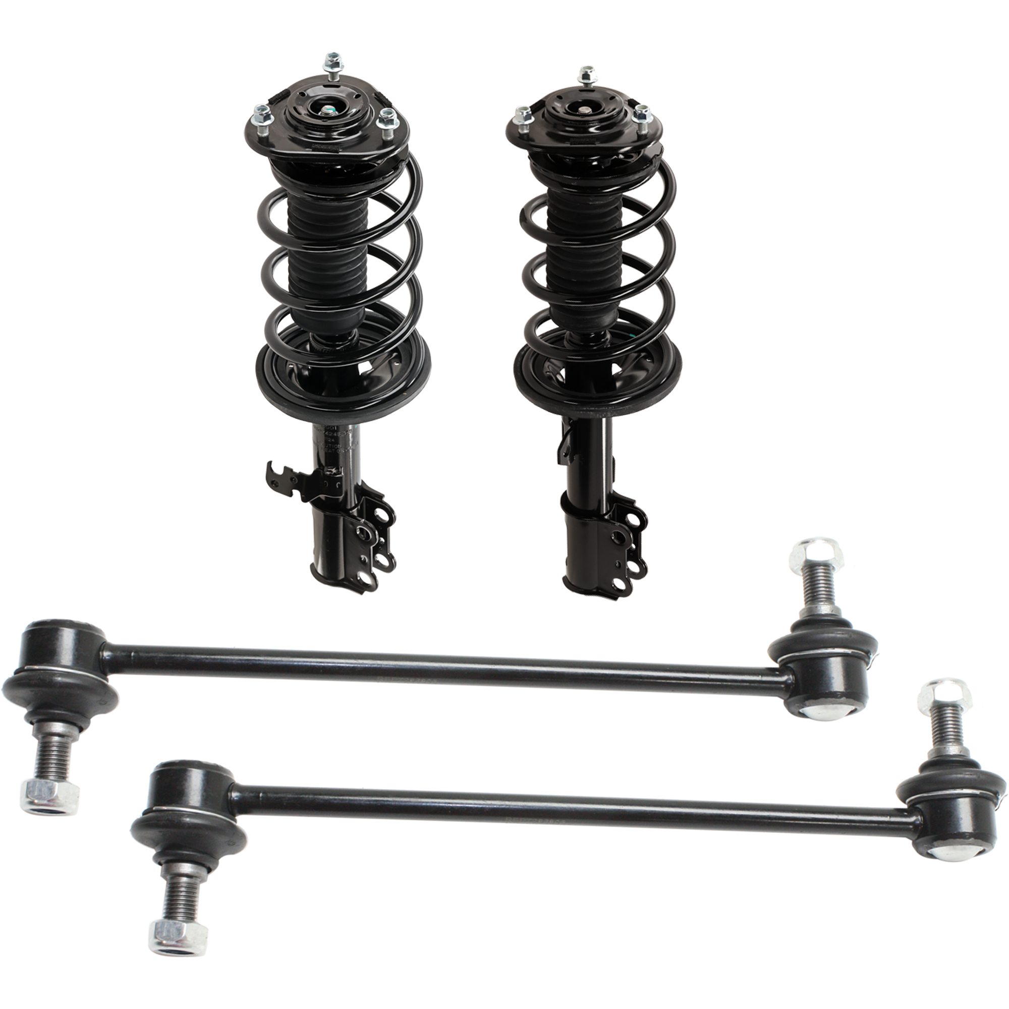 AM TC 05-10 FRONT SUSPENSION KIT 4 pc Kit with Loaded Strut and Sway Bar Link SKU KIT 122024 C211 OEM 172391-869217-501723919-485108