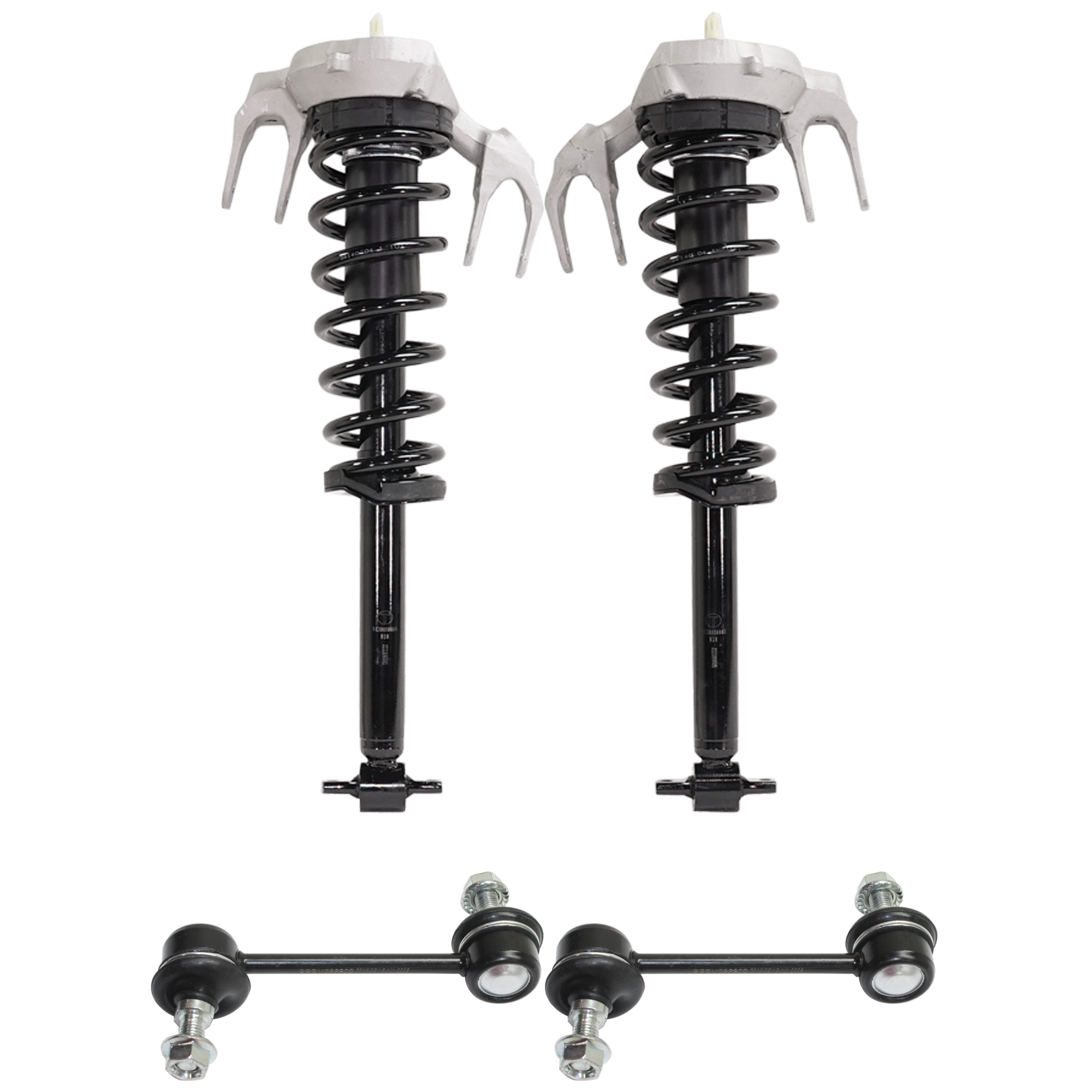 AM CTS 03-07 FRONT SUSPENSION KIT RH AND LH 4 pc kit with Shock Absorber and Strut Assembly and Sway Bar Link SKU KIT 122024 C473 OEM 810002-1345709L 810003-1345709