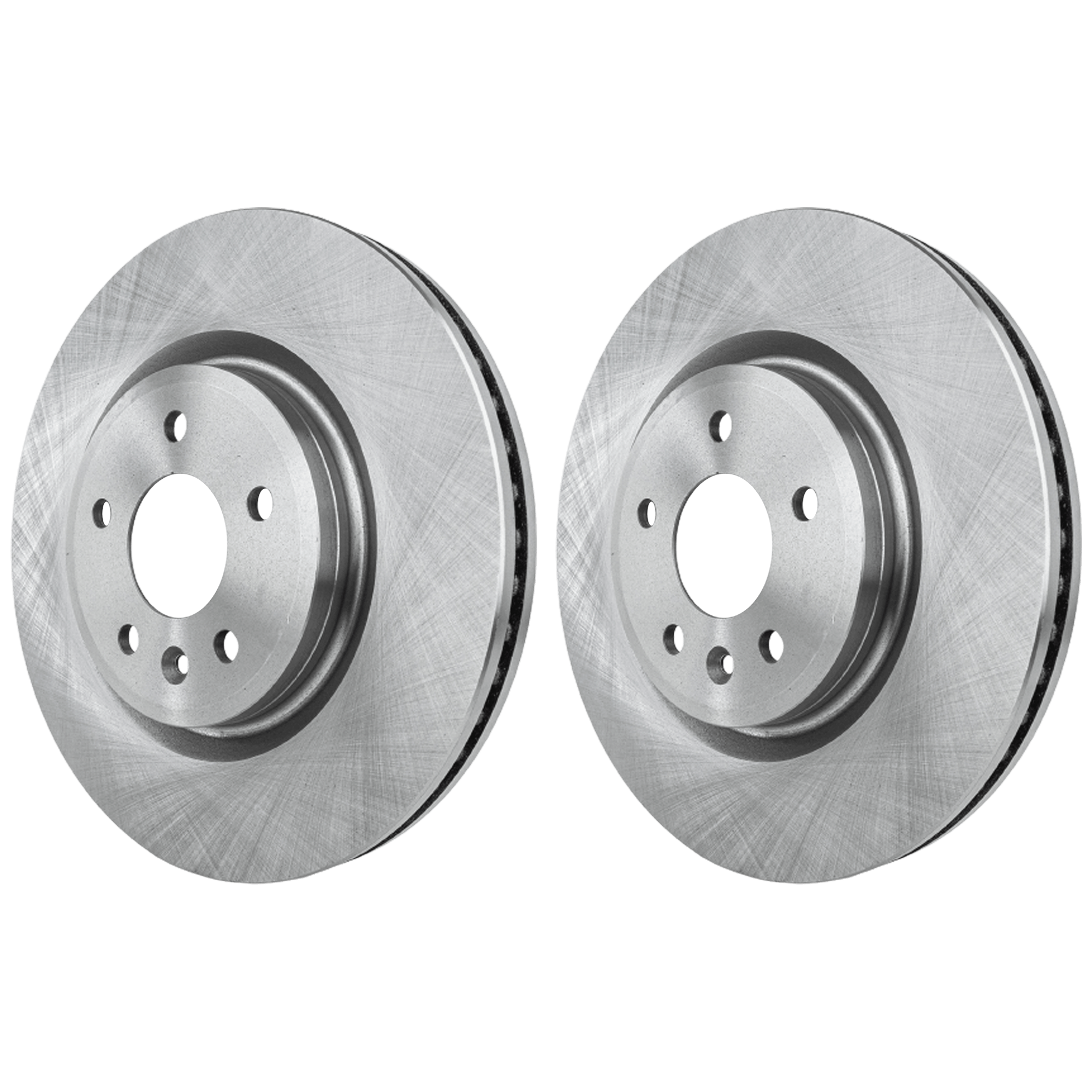 AM EXPLORER FLEX 11-19 FRONT BRAKE DISC AND PAD kit 4 pc kit Plain Surface Vented 5 Lugs SKU KIT 122024 C556 OEM CB5Z1125A BB5Z2001A BB5Z2001B