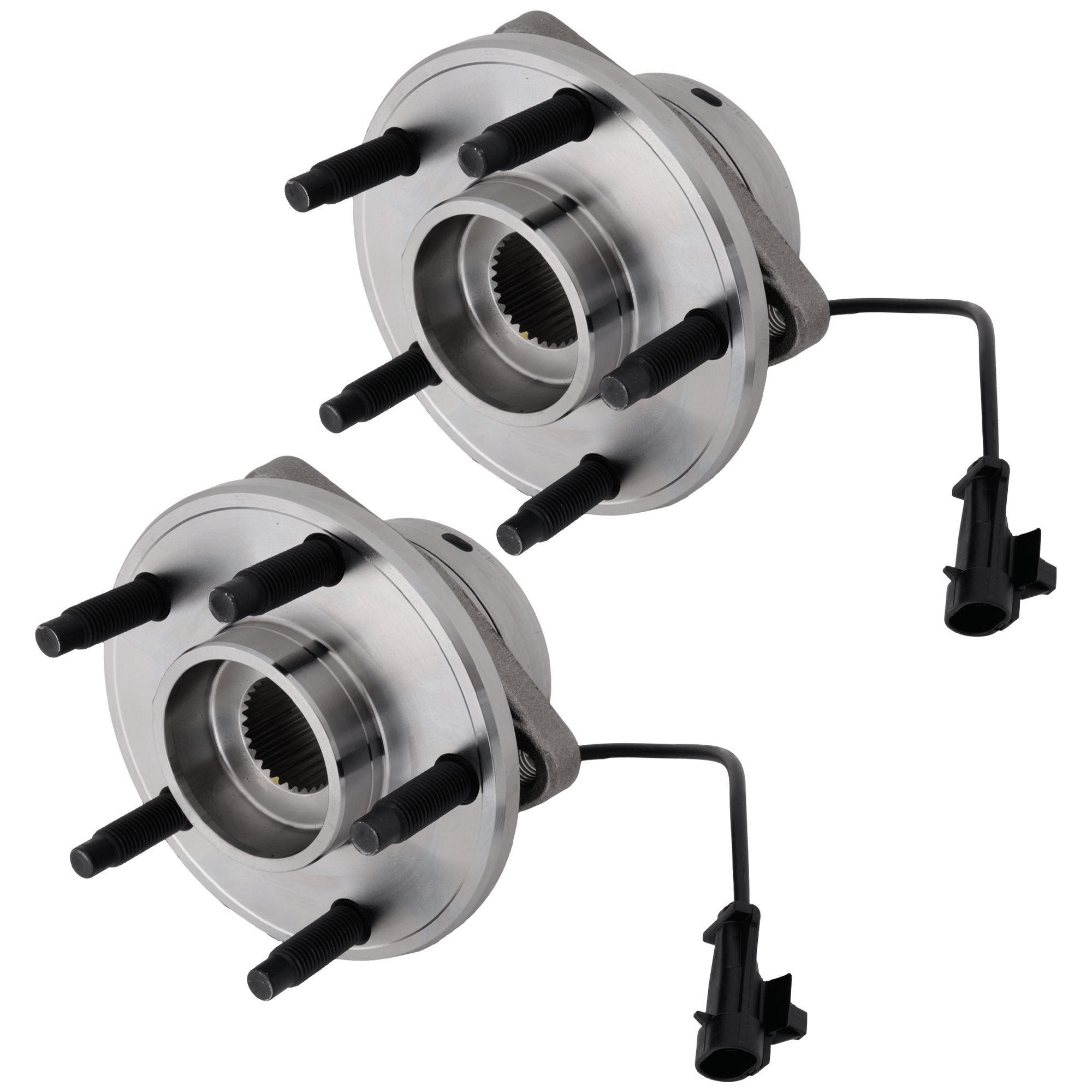 AM MALIBU 04-09 G6-05-09 FRONT HUB ASSEMBLY RH AND LH 5 Studs 8 pc kit with Sway Bar Link and Tie Rod End SKU KIT 122024 C677 OEM 15793213-20784686-2693505-4012