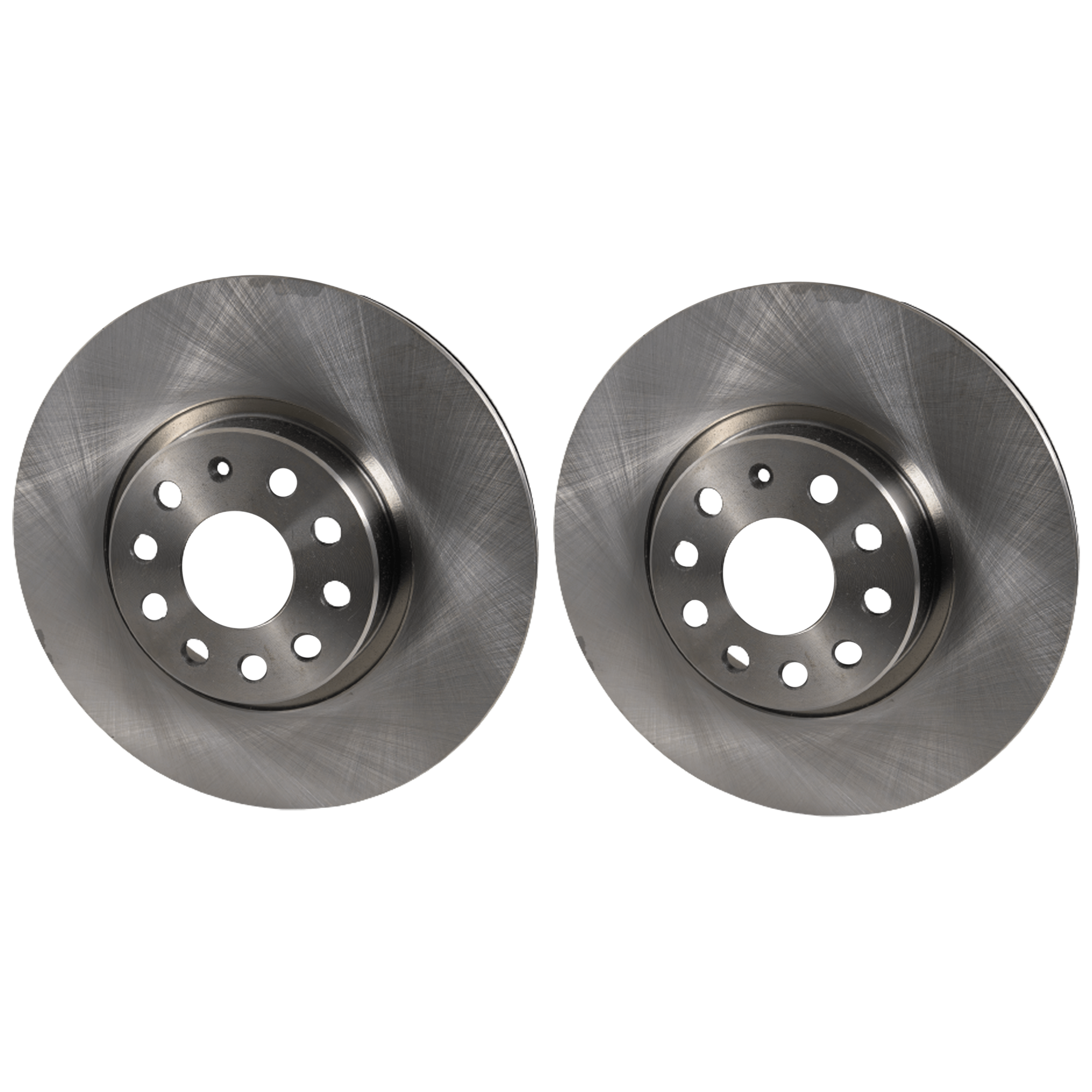 AM PASSAT 15-20 FRONT AND REAR BRAKE DISC AND PAD KIT 4 Wheel Set Plain Surface Solid 5 Lugs SKU KIT 122024 C712 OEM 1K0615601AA 1K0615301AA 5N0698