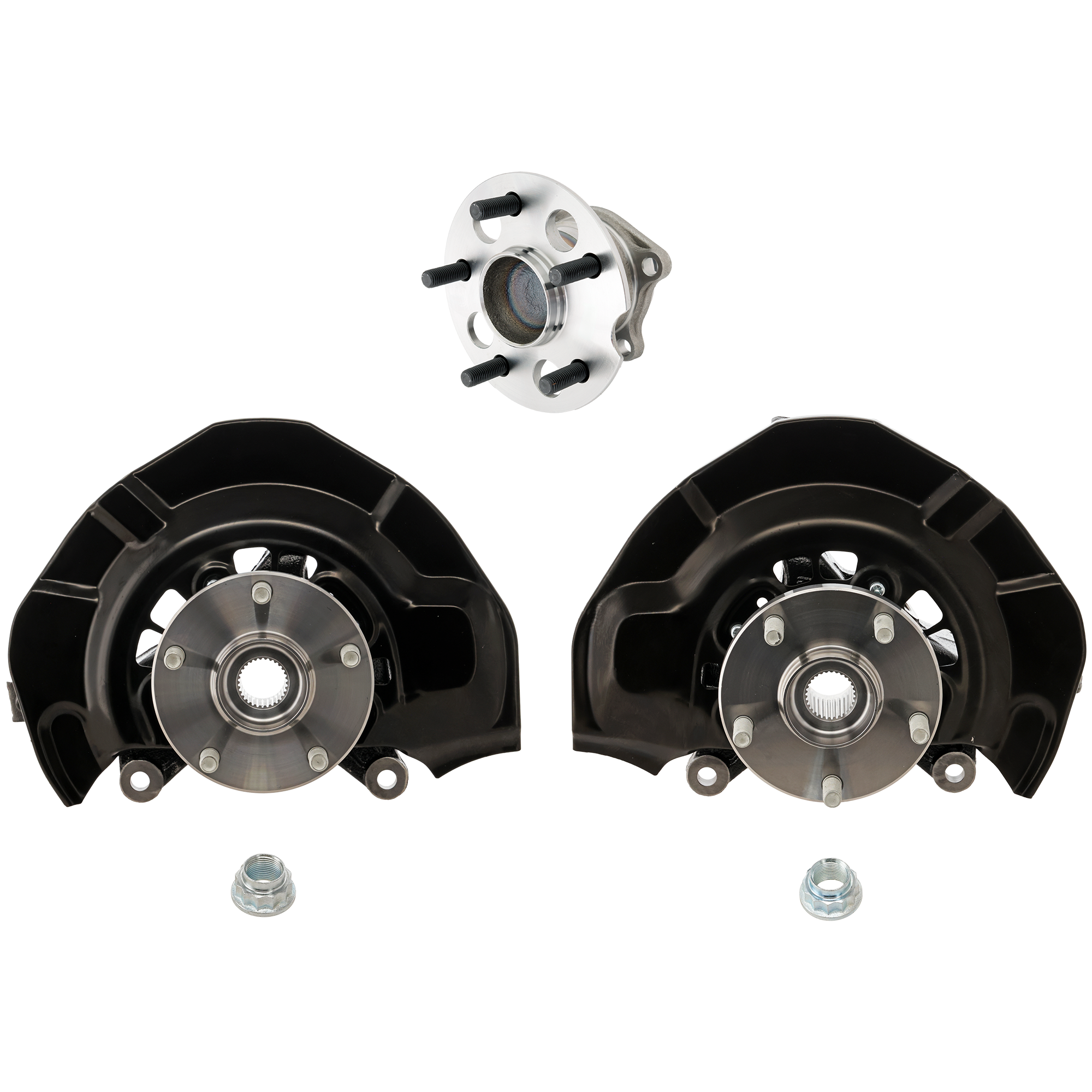 AM SIENNA 04-10 FRONT AND REAR KNUCKLE RH AND LH FWD 4 pc kit with Wheel Hub SKU KIT 122024 C730 OEM 9691900-4321208010-4778208020