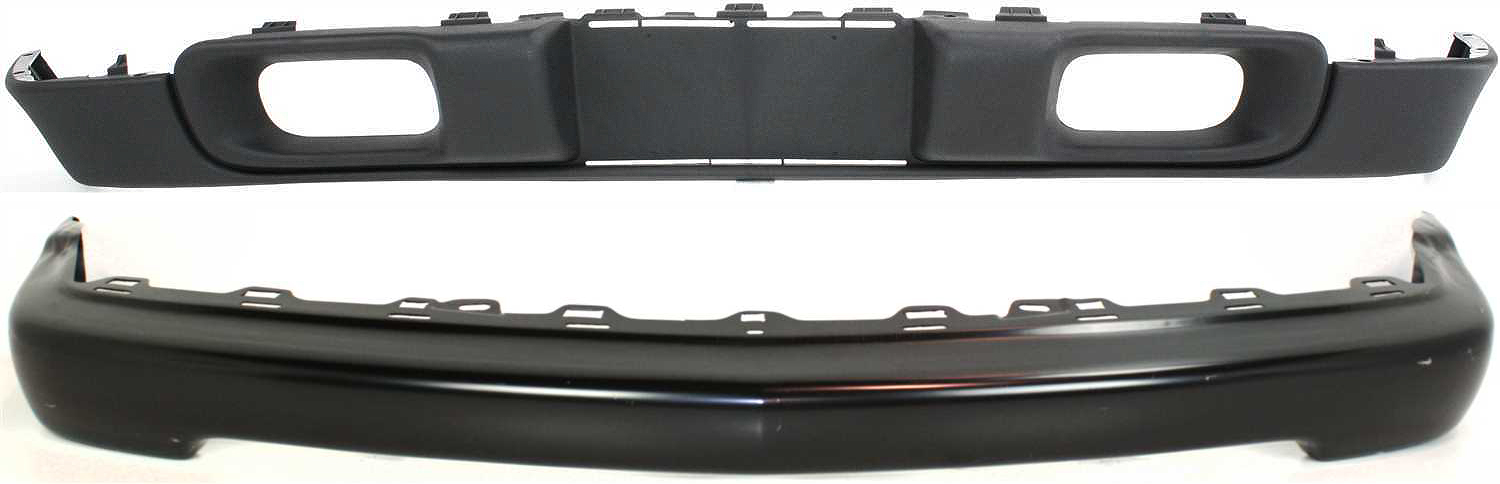 AM S10-98-04 FRONT BUMPER 2 pc kit with Valance SKU KIT 30215-12 Partslink GM1002367 GM1092164 OEM 15007660-88967926