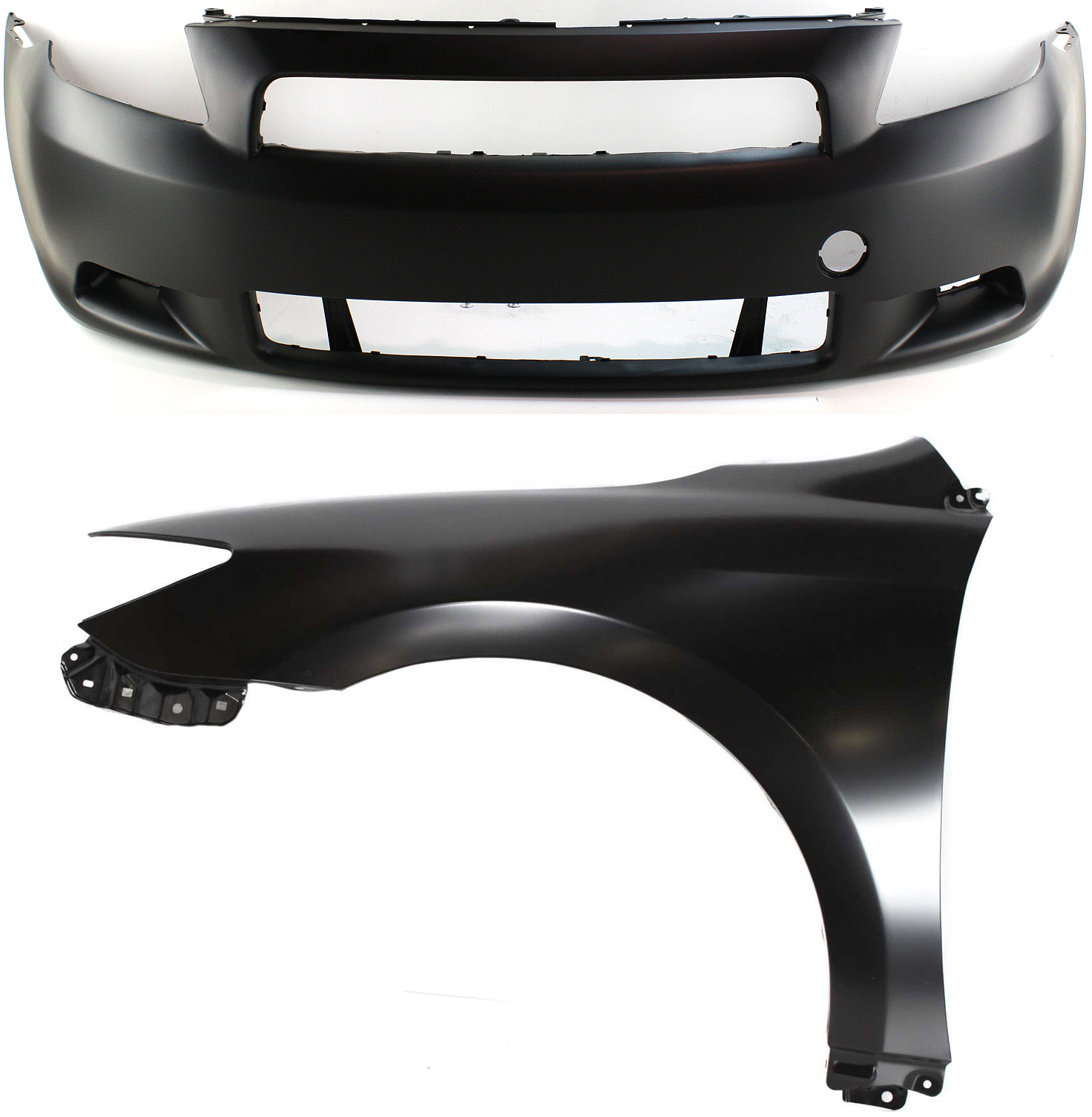 AM TC 05-10 FRONT BUMPER COVER 2 pc kit with Fender SKU KIT 30215-31 Partslink SC1000103 SC1240103 OEM 5211921906-5380221120