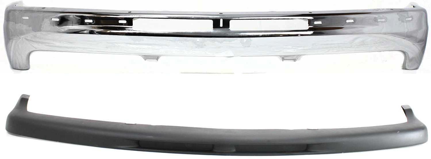 AM SILVERADO 99-02 TAHOE 00-06 FRONT BUMPER Upper 2 pc kit with Bumper Trim SKU KIT 30215-45 Partslink GM1003127 GM1051103 OEM 12336026 PFM 15050703