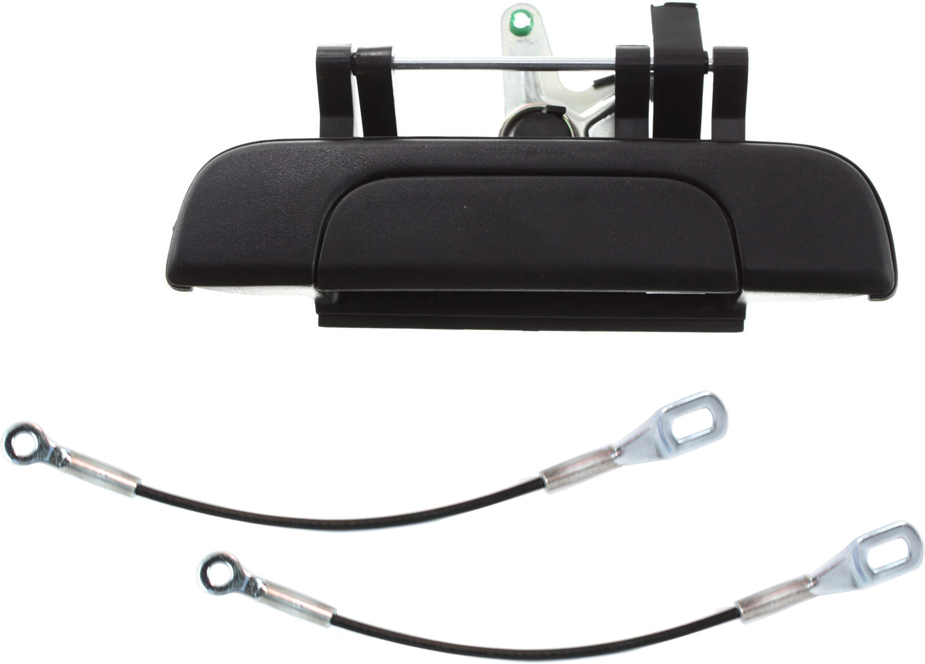 AM TACOMA 95-04 TAILGATE HANDLE Exterior 3 pc Kit with Tailgate Cable SKU KIT 32815-48 Partslink TO1915102 OEM 6909035010-6577004030