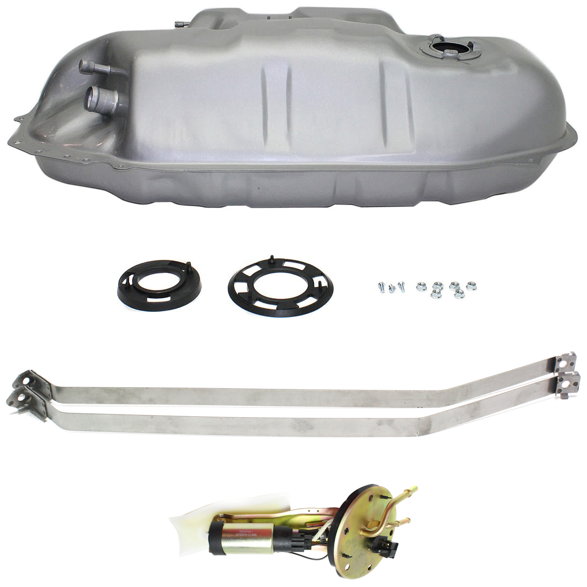 AM INTEGRA 98-99 FUEL TANK 3 pc kit with Fuel Tank Strap and Fuel Pump SKU KIT 42115-02 OEM 17500ST336-17040S02L01-17040S0
