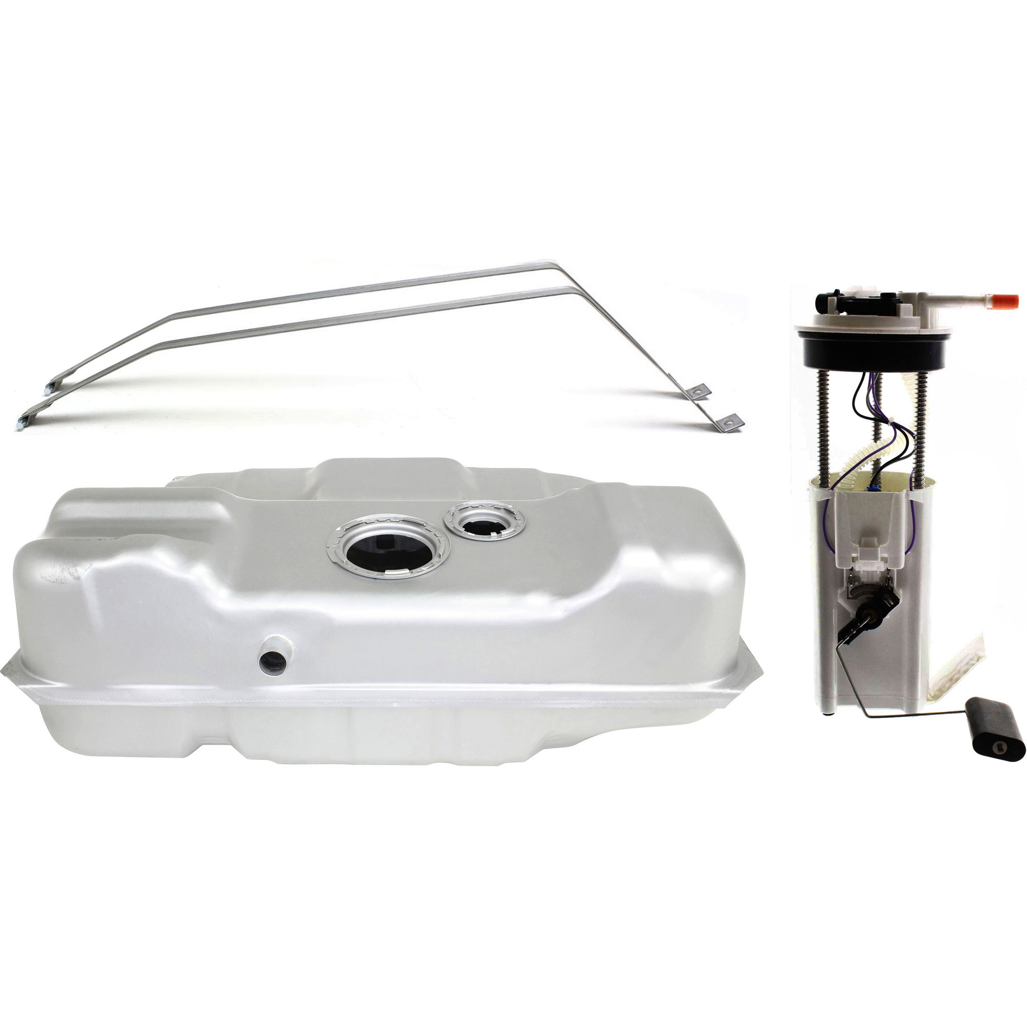 AM GRAND PRIX 98-00 FUEL TANK 4 pc kit with Fuel Tank Strap and Fuel Pump SKU KIT 42115-07 OEM 25328265-19180107
