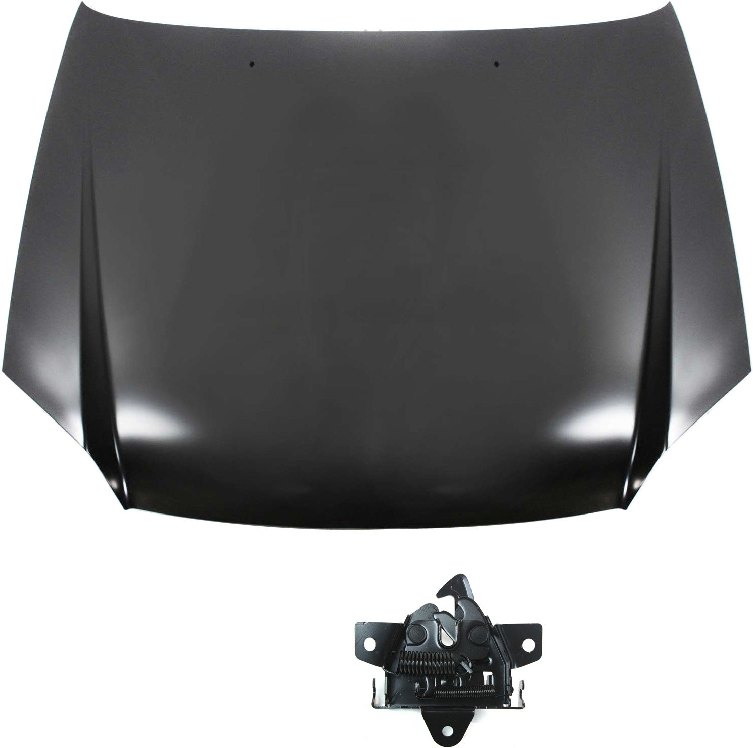 AM ACCENT 03-06 HOOD 2 pc kit with Hood Latch SKU KIT 61115-18 Partslink HY1230128 HY1234103 OEM 66-400-255-208-113-000-000