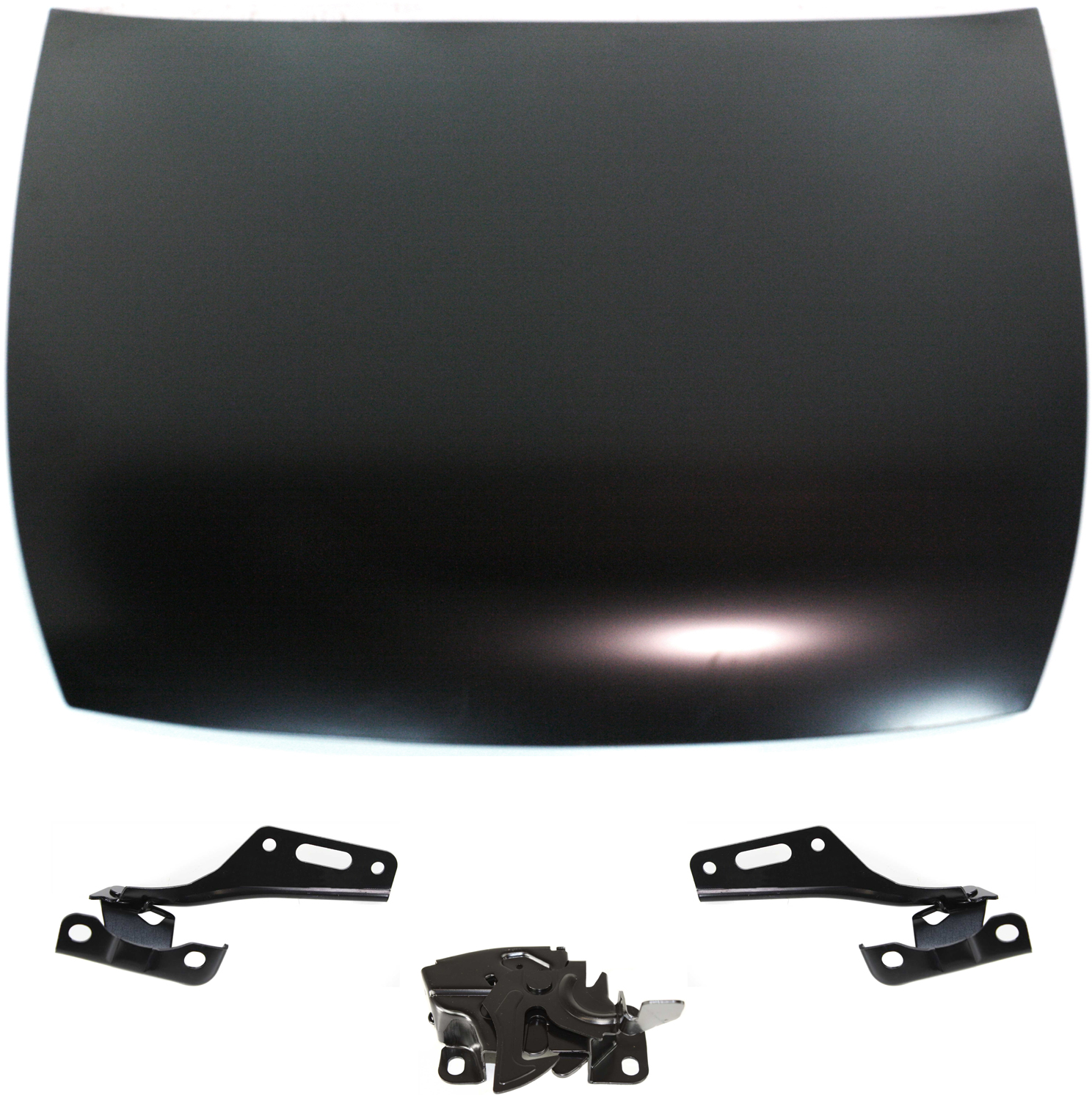 AM ACCORD 03-07 HOOD 4 pc Kit 2 Door Coupe with Hood Hinges and Hood Latch SKU KIT 61115-24 Partslink HO1230143 HO1236113 HO1236114 HO1234112 OEM 60100SDPA90ZZ 60170SDAA00ZZ 60