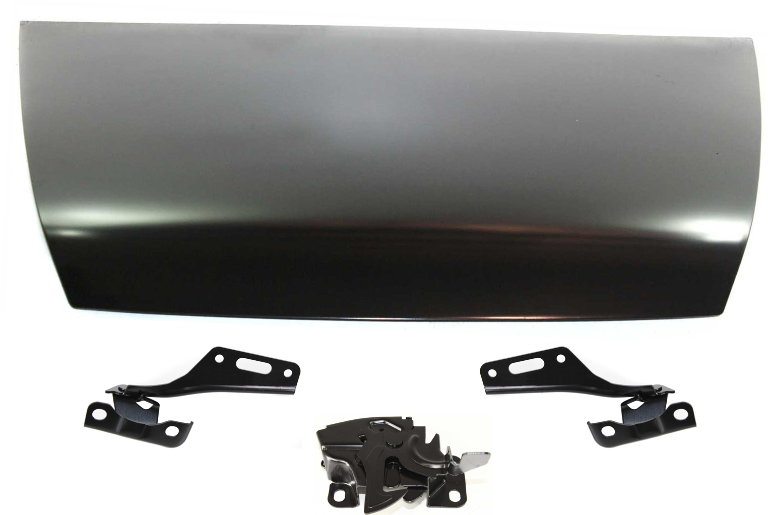 AM ACCORD 03-07 HOOD 4 pc Kit 4 Door Sedan with Hood Hinges and Hood Latch SKU KIT 61115-25 Partslink HO1230138 HO1236113 HO1236114 HO1234112 OEM 60100SDBA90ZZ 60170SDAA00ZZ 60