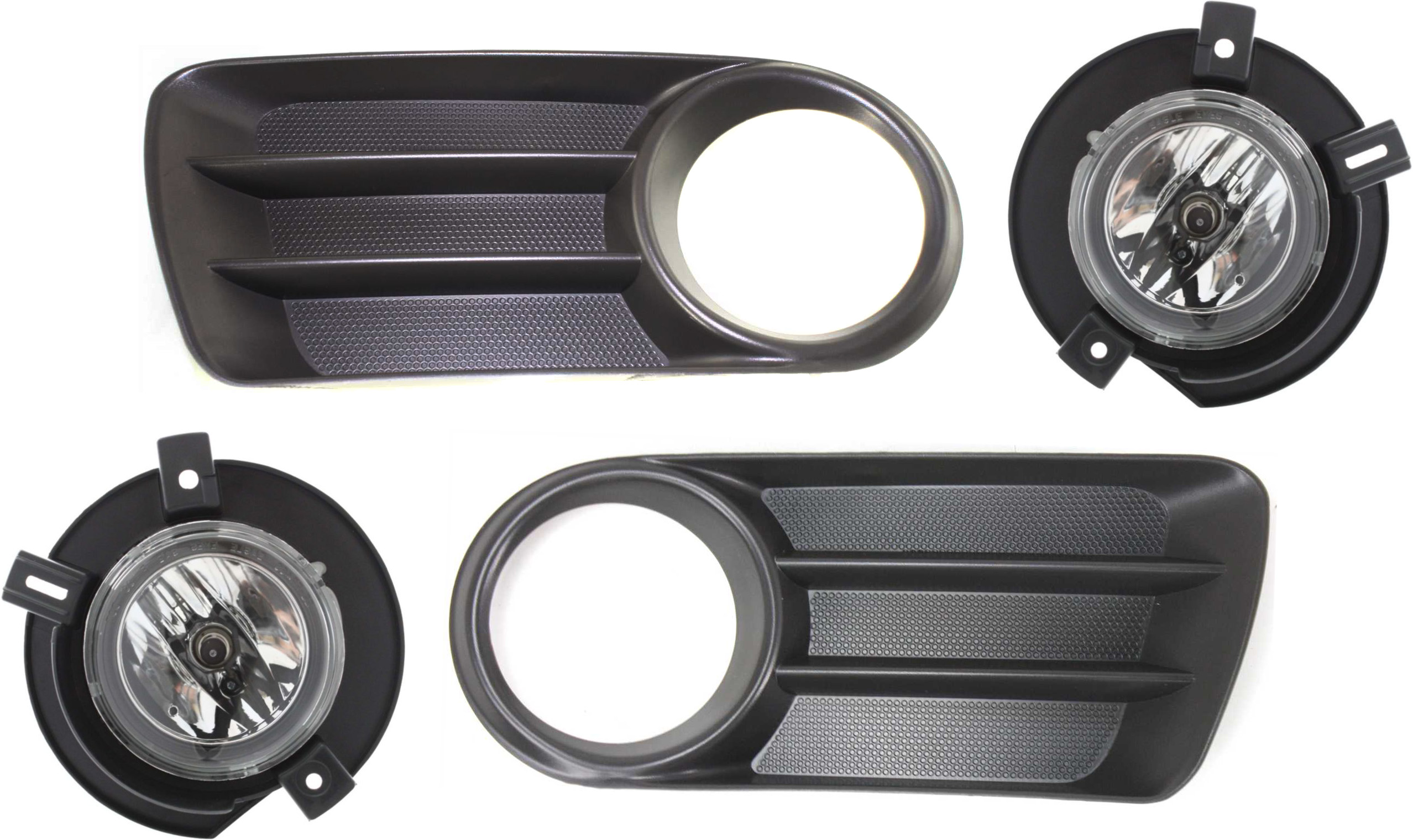 AM EXPLORER 02-05 EXPLORER SPORT 02-02 FOG LAMP RH AND LH 4 pc kit Assembly Halogen includes Fog Light Trim SKU KIT 62015-42 Partslink FO1036105 FO1036106 OEM 1L2Z15200DA PFM 1L2Z15200DB PF