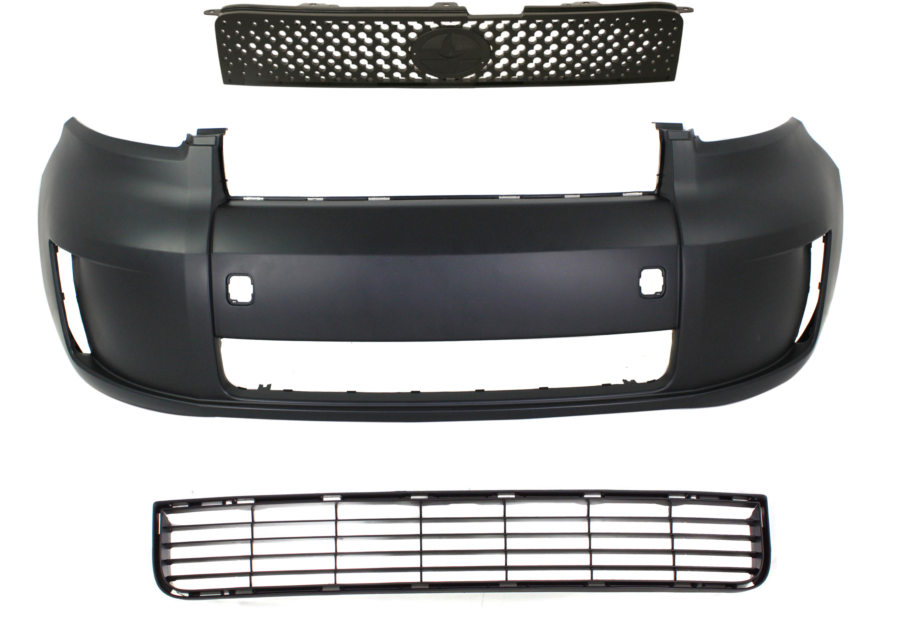 AM XB 08-10 FRONT BUMPER COVER 3 pc kit with Bumper Grille and Grille SKU KIT 70815-43 Partslink SC1000105 SC1036102 SC1200105 OEM 5211912944-5311212170-5310112B