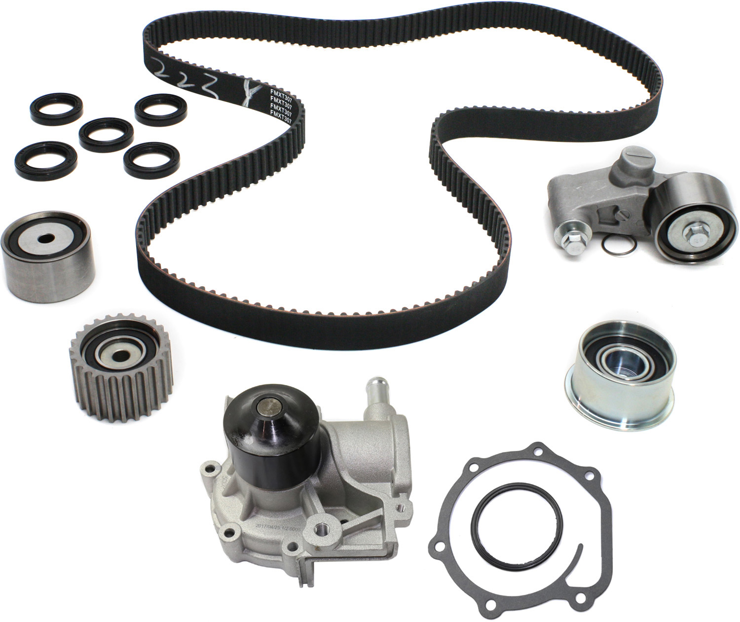 AM BAJA 03-06 LEGACY OUTBACK 00-05 TIMING BELT KIT 2 pc kit w Water Pump SKU KIT 72913-06 OEM 291121-2523070 TB307K1 TCK3