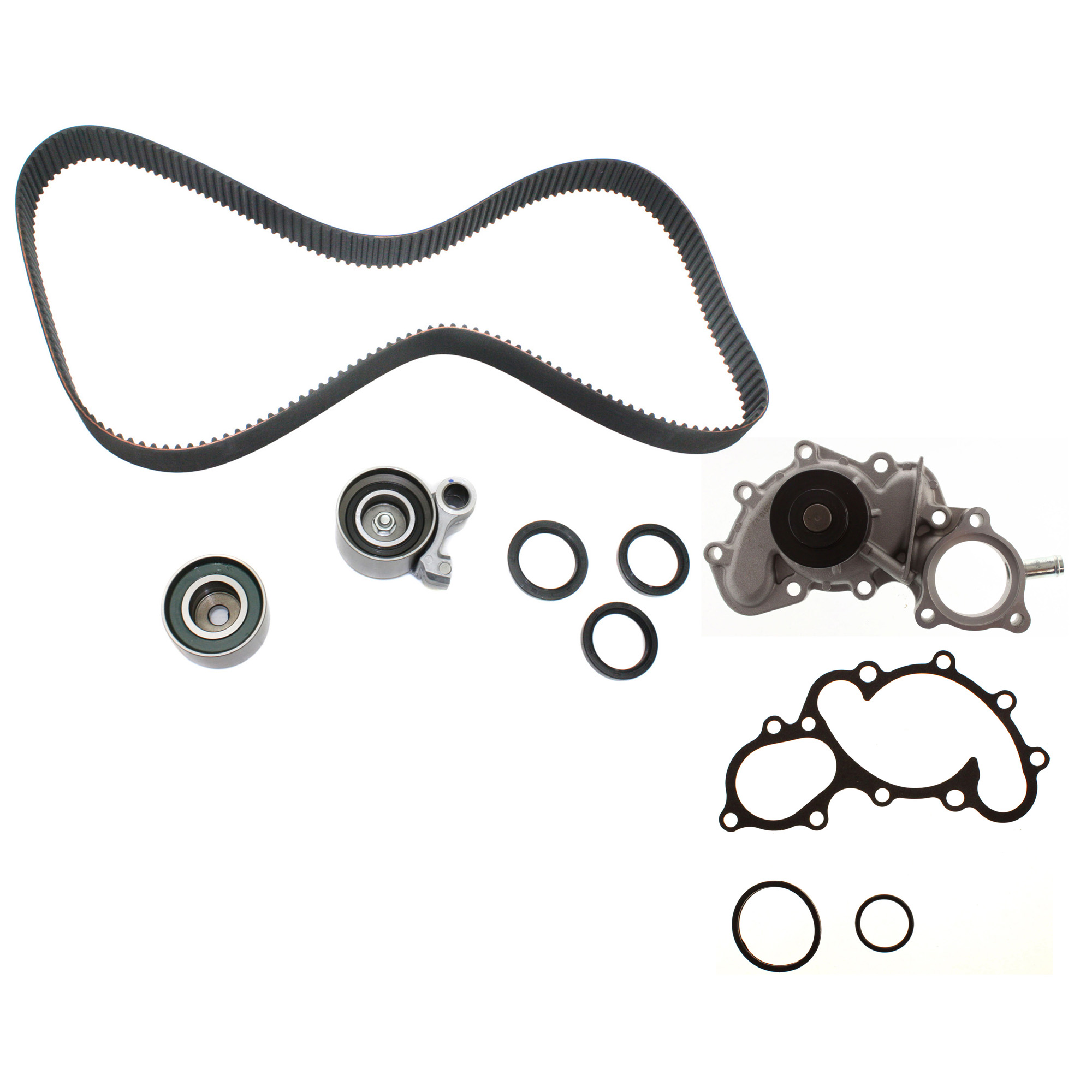 AM TACOMA 95-04 TUNDRA 00-04 TIMING BELT KIT 2 pc kit with Water Pump SKU KIT 72913-09 OEM 291016-2522710-95271K1 BK271 B