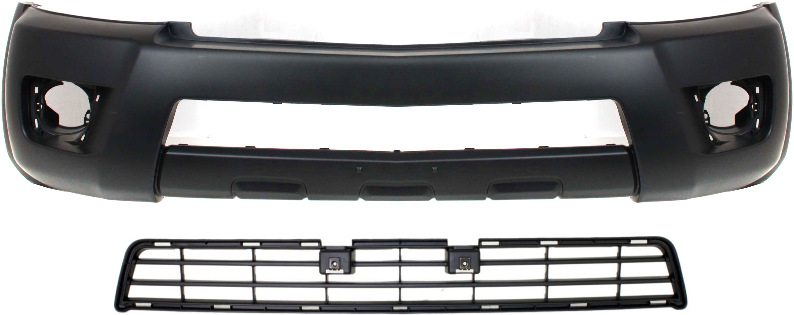 AM 4RUNNER 06-07 FRONT BUMPER COVER Primed 2 pc Kit with Bumper Grille SKU KIT 81915-02 Partslink TO1000326 TO1036106 OEM 5211935903-5310235020