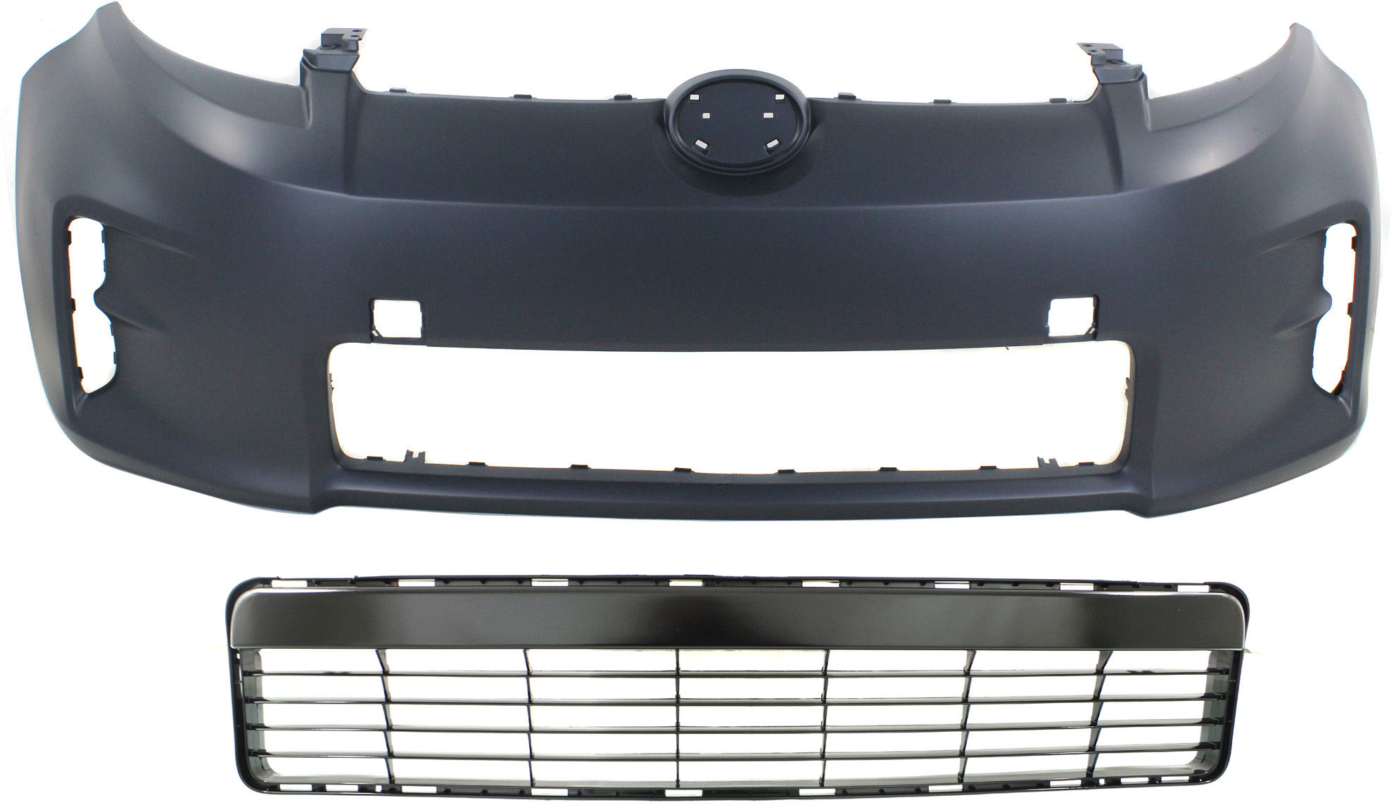 AM XB 13-15 FRONT BUMPER COVER Primed 2 pc Kit with Bumper Grille SKU KIT 82515-21 Partslink SC1000107 SC1036108 OEM 5211912959-5311212261
