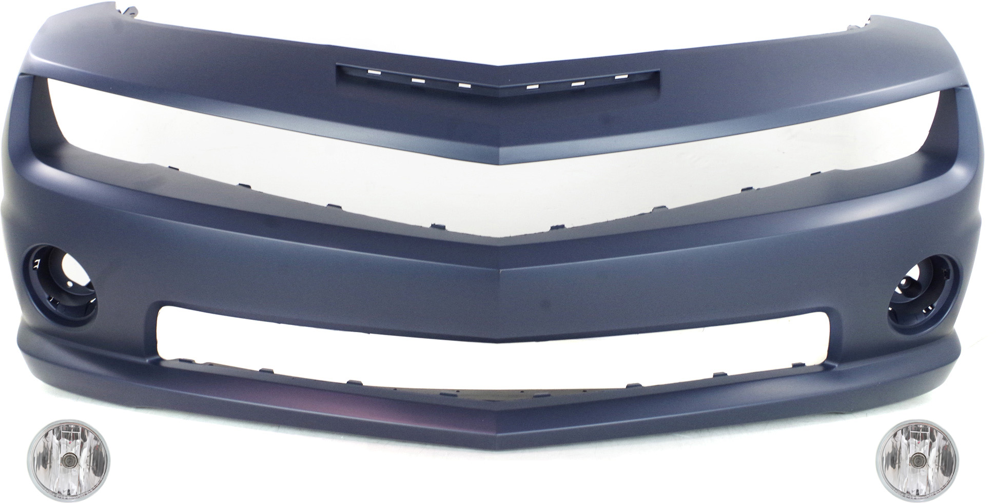 AM CAMARO 13-13 FRONT BUMPER COVER Primed 3 pc Kit with Fog Lights SKU KIT BCFL 0127 Partslink GM1000905 GM2590104 OEM 92236547-15839896