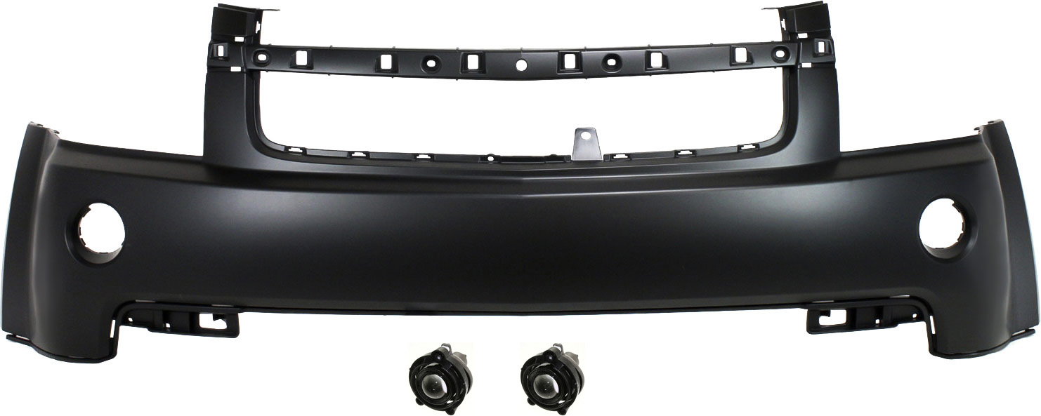 AM EQUINOX 07-09 FRONT BUMPER COVER Upper Primed 3 pc kit with Fog Lights SKU KIT BCFL 0349 Partslink GM1000840 GM2593157 OEM 19120950-10335108
