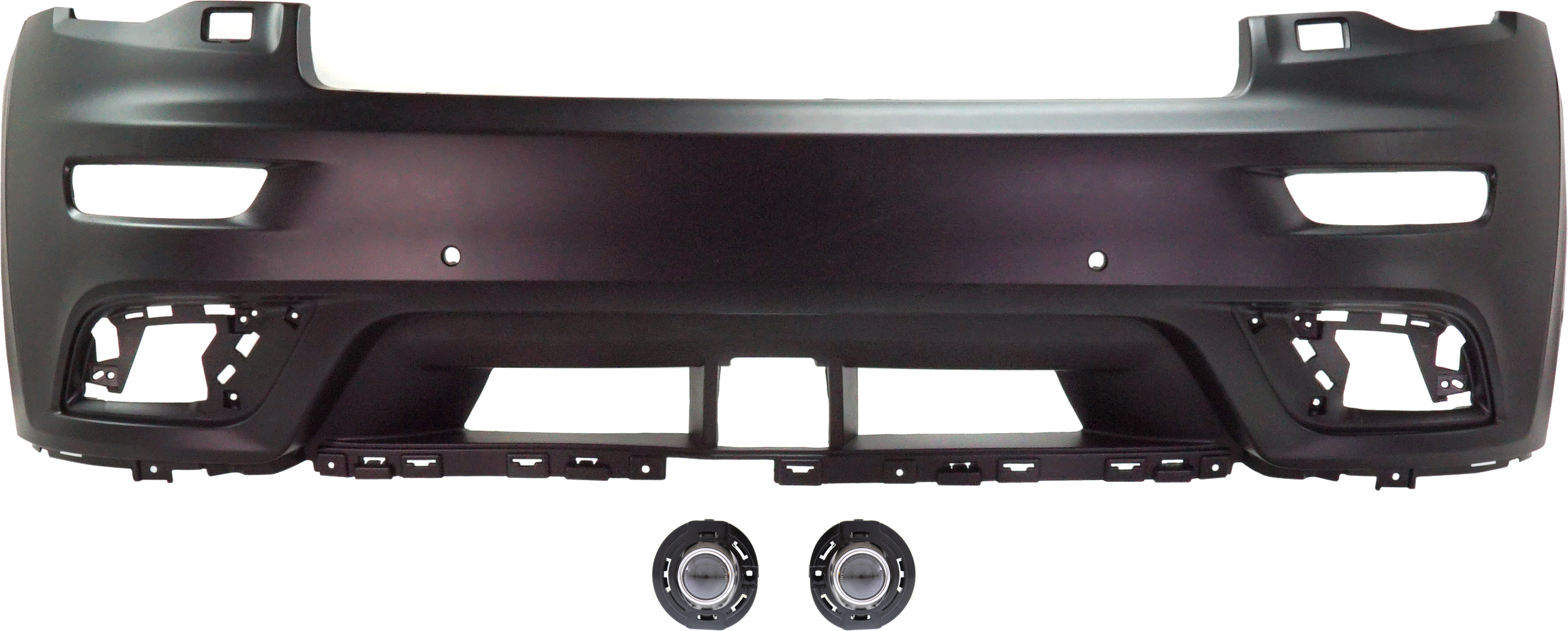 AM GRAND CHEROKEE 14-21 FRONT BUMPER COVER Upper 3 pc kit with Fog Lights CAPA SKU KIT BCFL 0529 Partslink CH1014126C OEM 5182021AB PFM 68334991AA
