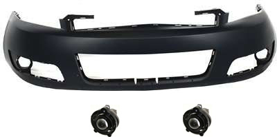 AM IMPALA 06-13 IMPALA LIMITED 14-16 FRONT BUMPER COVER 3 pc kit Primed w Fog Light LT Model SKU KIT BCFL 0565 Partslink GM1000764 GM2593157 OEM 89025048-10335108