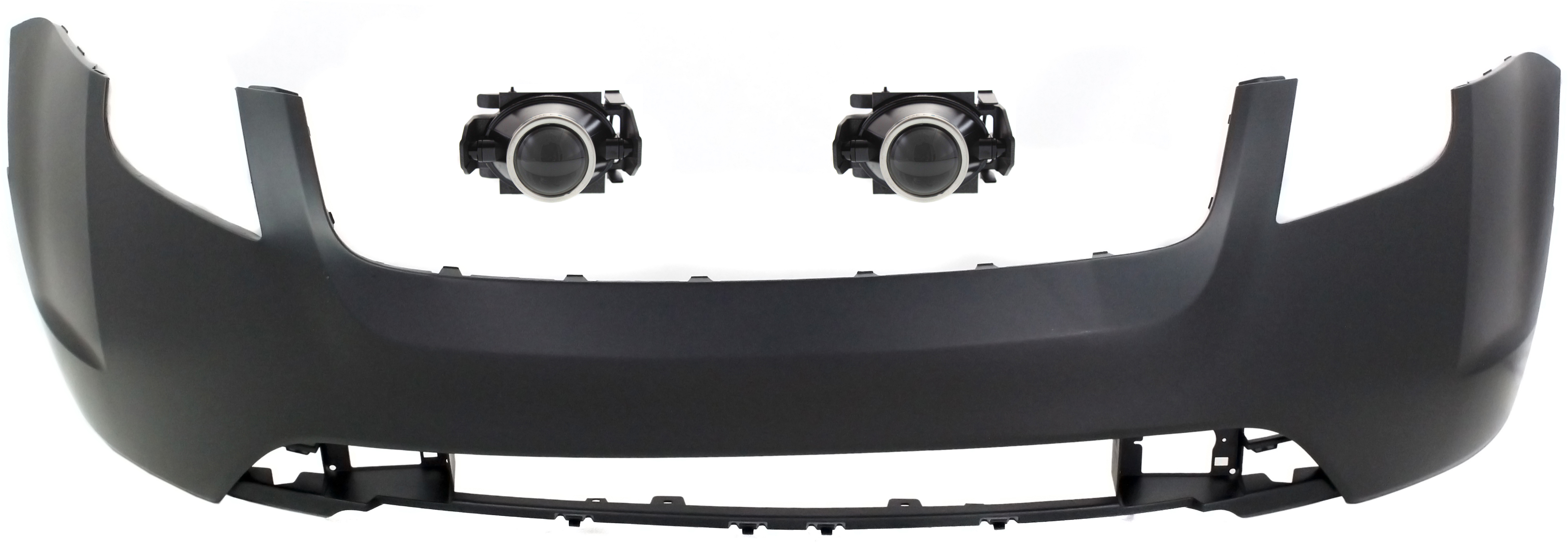 AM MILAN 10-11 FRONT BUMPER COVER 3 pc kit with Fog Lights CAPA SKU KIT BCFL 0661 Partslink FO1000653C FO2590110 OEM 6E5Z15200A AN7Z17D957AAPTM