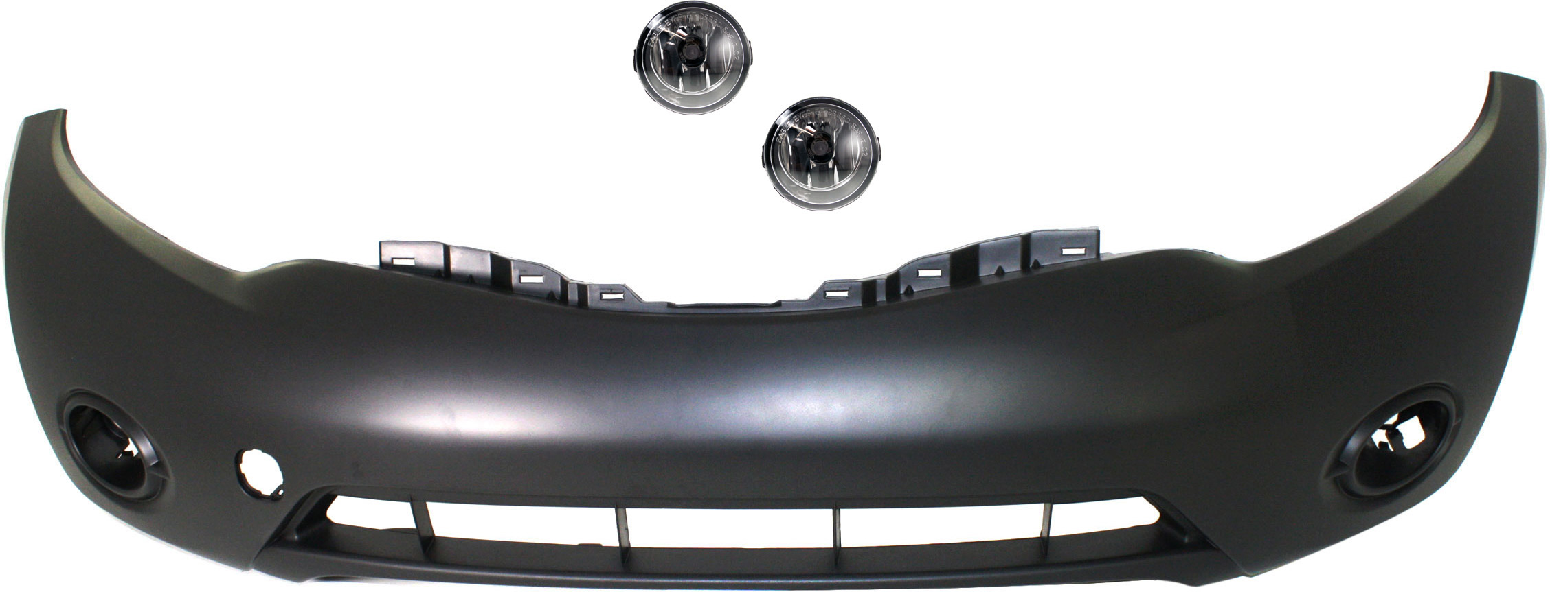 AM MURANO 09-10 FRONT BUMPER COVER 3 pc kit with Fog Lights CAPA SKU KIT BCFL 0664 Partslink NI2590103 OEM B615089928-261508993B