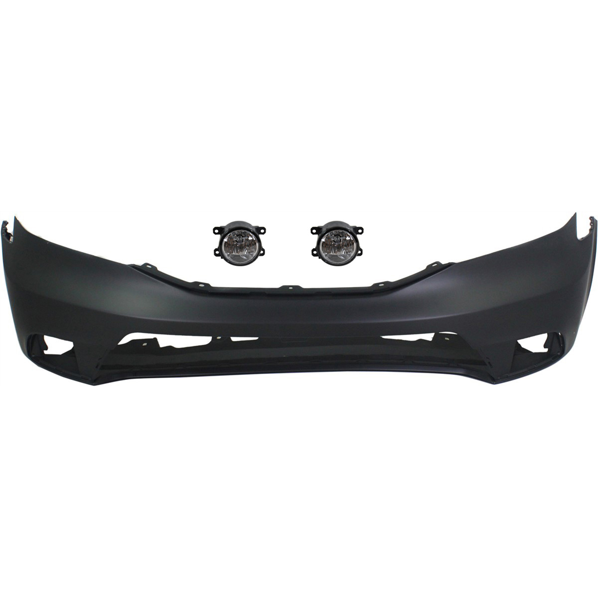 AM PILOT 12-15 FRONT BUMPER COVER 3 pc kit with Fog Lights SKU KIT BCFL 0751 Partslink HO1000285 AC2592111 OEM 04711SZAA70ZZ 33900T0AA01