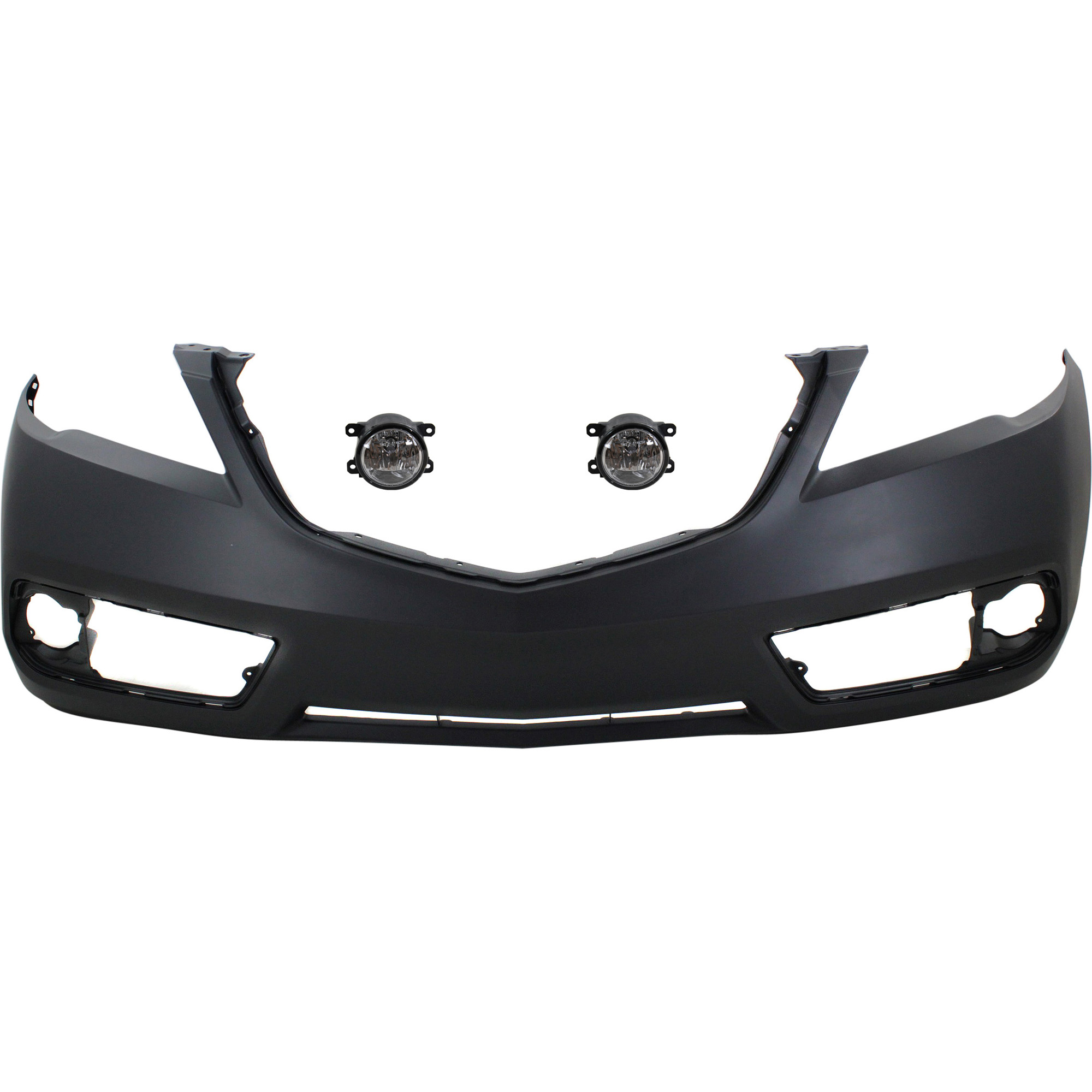 AM RDX 13-15 FRONT BUMPER COVER 3 pc kit with Fog Lights SKU KIT BCFL 0805 Partslink AC1000179 AC2592111 OEM 04711TX4A90ZZ 33900T0AA01