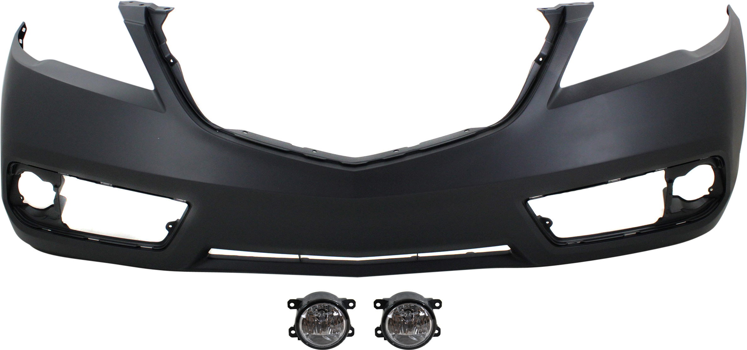 AM RDX 13-15 FRONT BUMPER COVER 3 pc kit with Fog Lights CAPA SKU KIT BCFL 0806 Partslink AC1000179C AC2592111 OEM 04711TX4A90ZZ 33900T0AA01