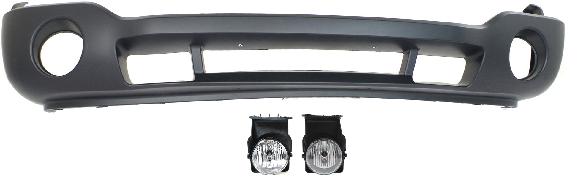 AM GMC C K FULL SIZE PICKUP 05-06 FRONT BUMPER COVER Primed 3 pc kit with Fog Lights CAPA Includes 2007 Classic SKU KIT BCFL 0868 Partslink GM1000684C GM2592154 GM2593154 OEM 12335963-88979837-15776381-157