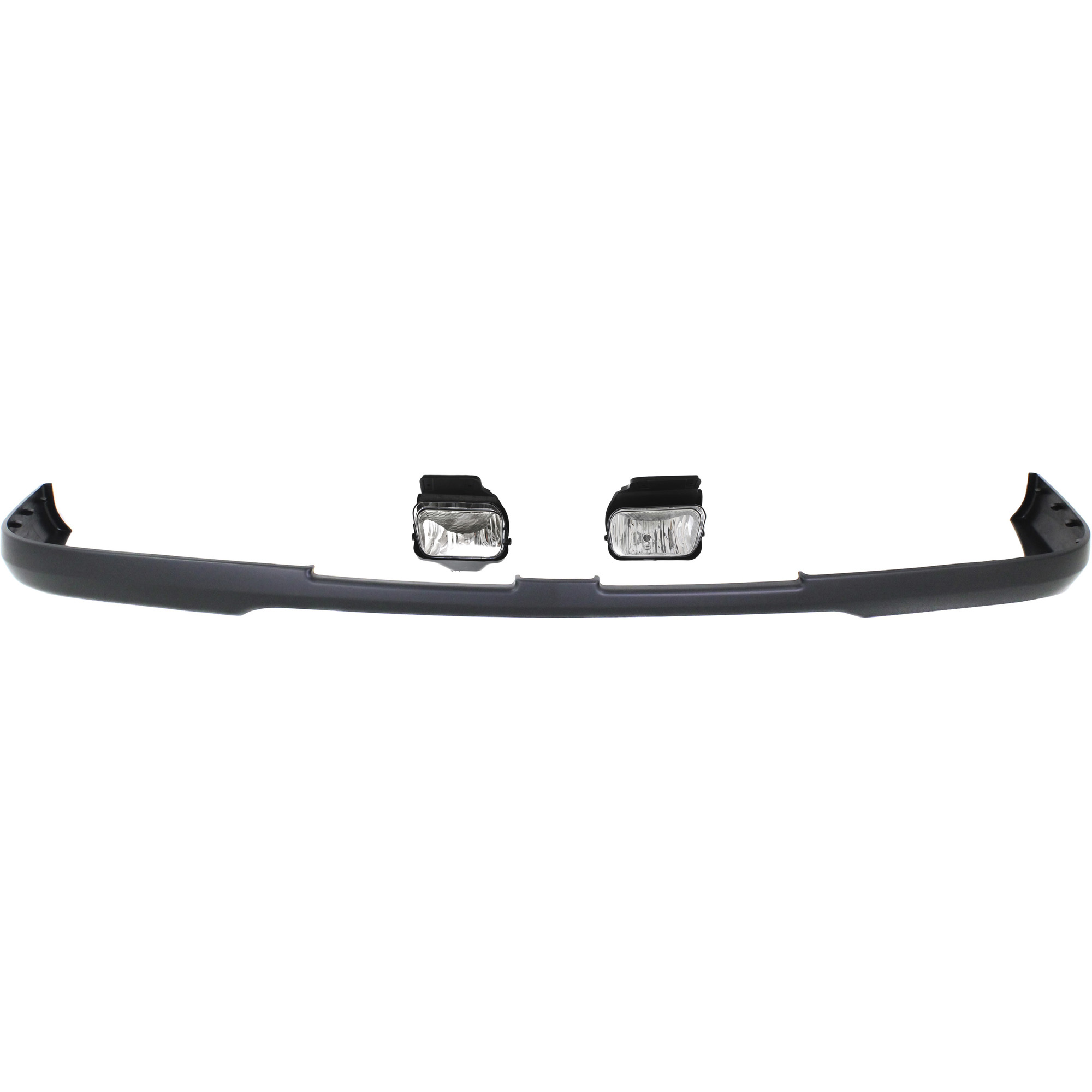 AM SILVERADO 1500-04-07 FRONT BUMPER COVER Upper 3 pc kit with Fog Lights SKU KIT BCFL 0875 Partslink GM1051112 GM2592150 GM2593150 OEM 89025820-15791433-15791434
