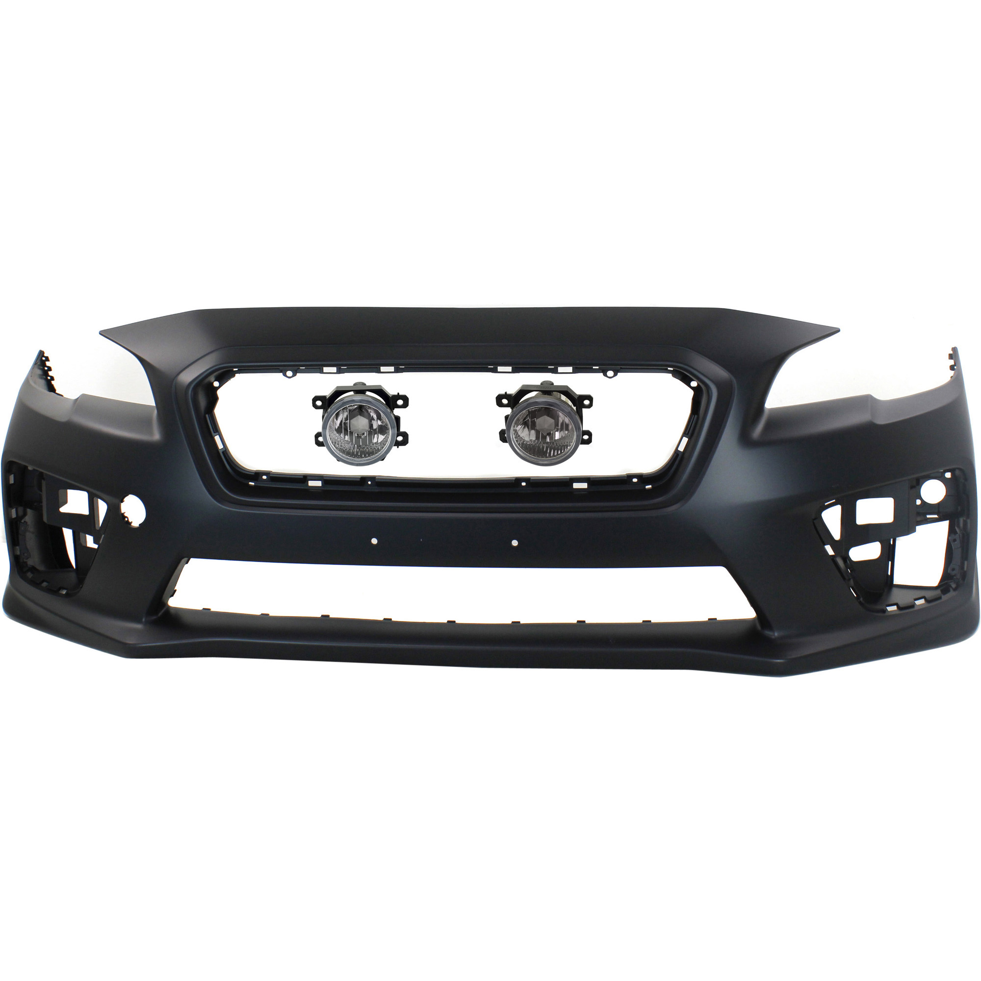 AM WRX 16-17 FRONT BUMPER COVER 3 pc kit with Fog Lights CAPA SKU KIT BCFL 0948 Partslink SU1000175C SU2592126C SU2593126C OEM 57704VA000-84501FJ021-84501FJ0