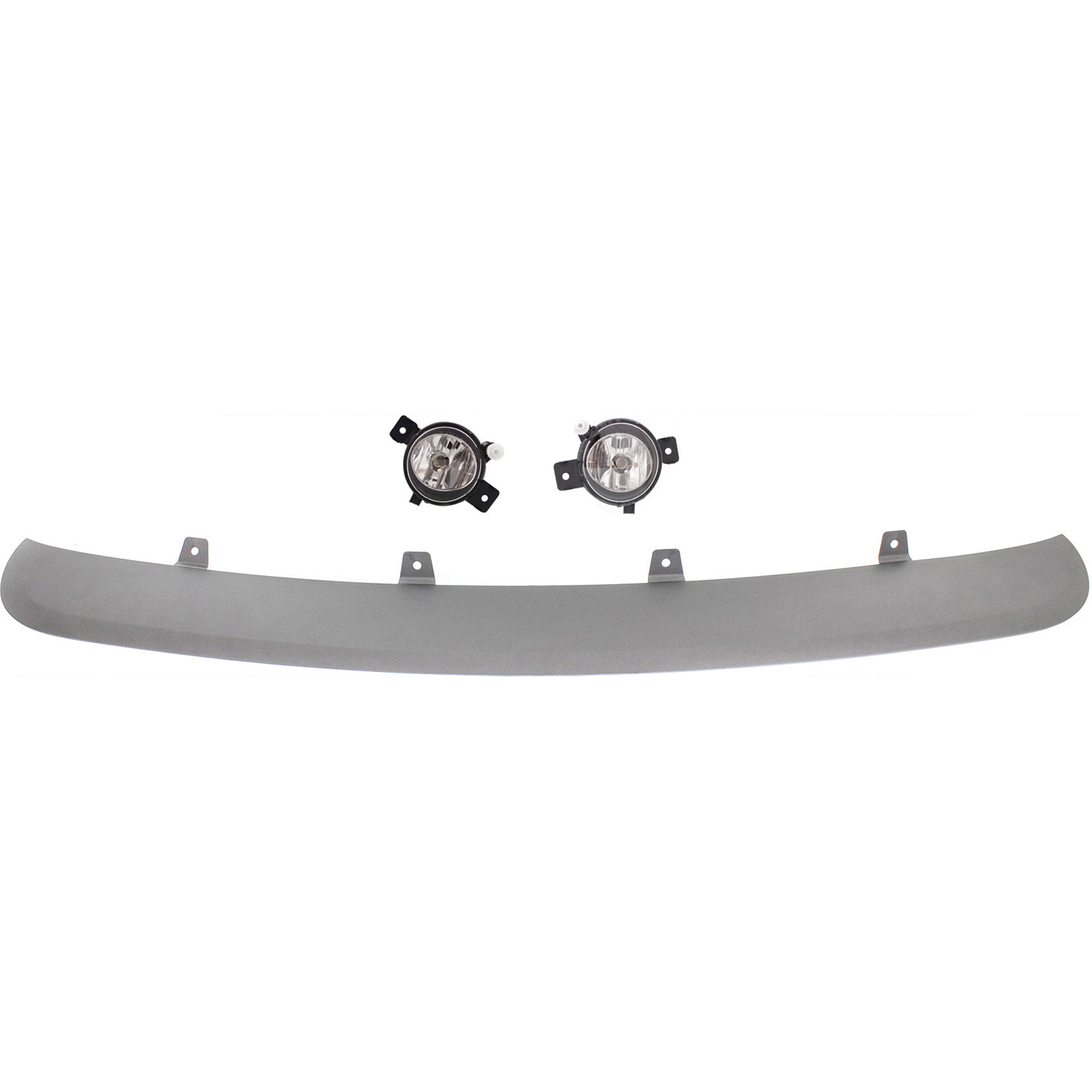 AM X5-11-13 FRONT BUMPER COVER Lower 3 pc kit with Fog Lights SKU KIT BCFL 0965 Partslink BM1009100 BM2592149 BM2593149 OEM 51117222729-63177237433-631772